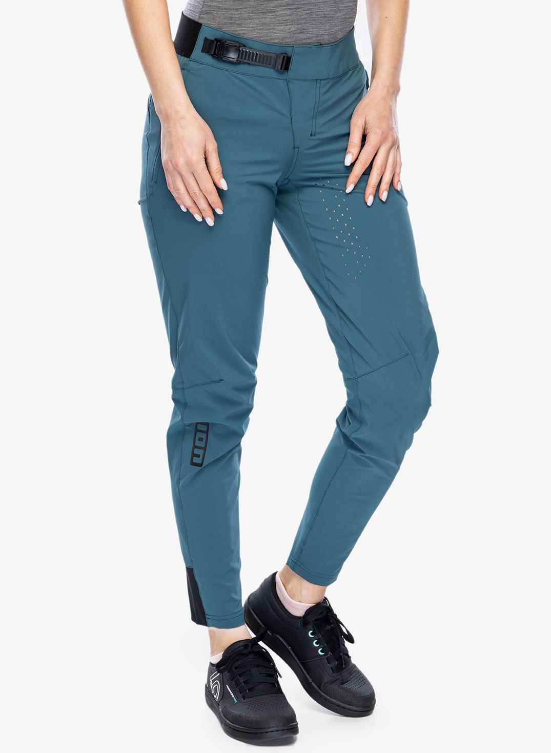 Жіноча велоштани ION Tech Logo Pants - cosmic/blue