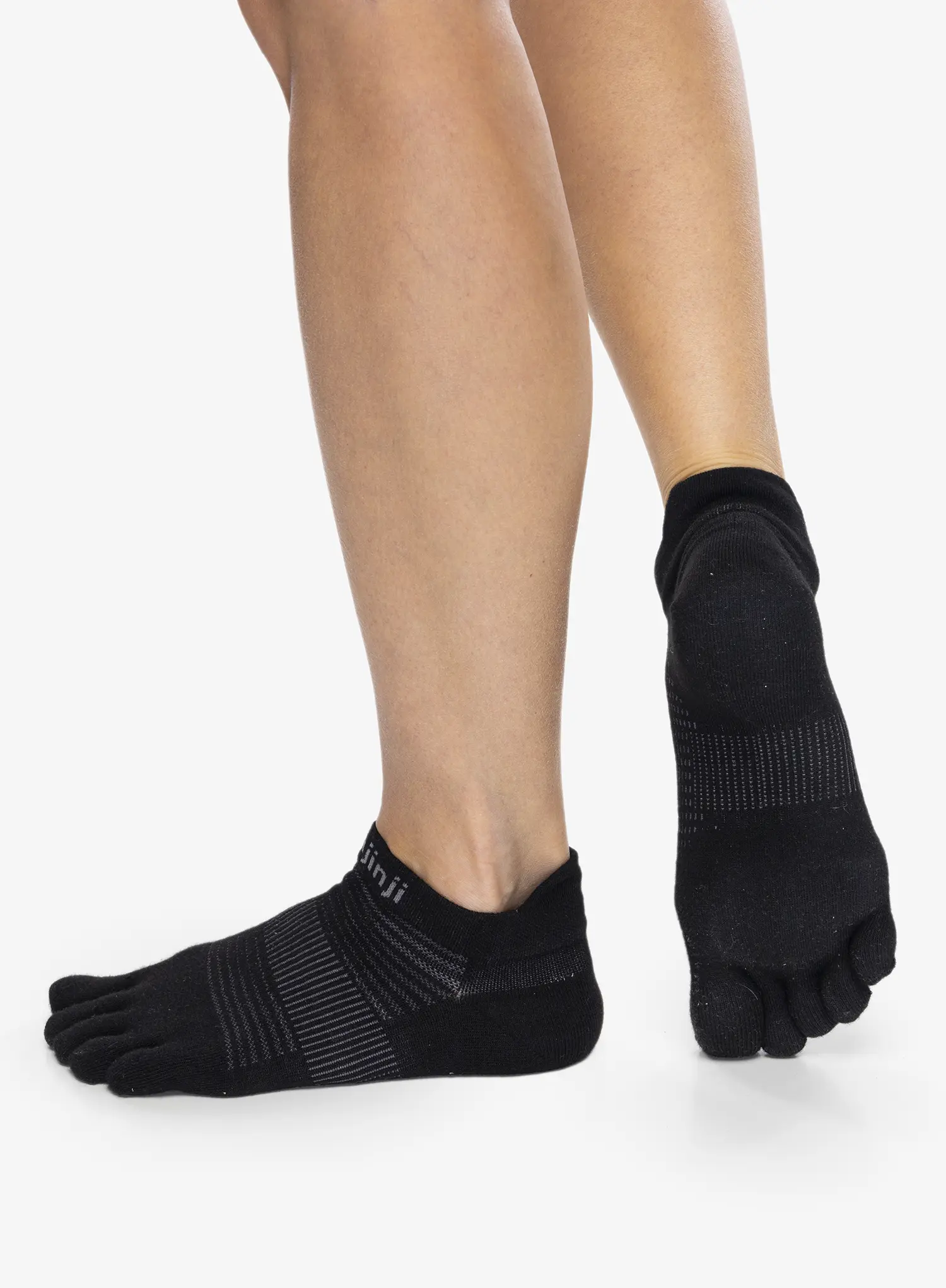 Шкарпетки для бігу Injinji Run Lightweight No-Show - black