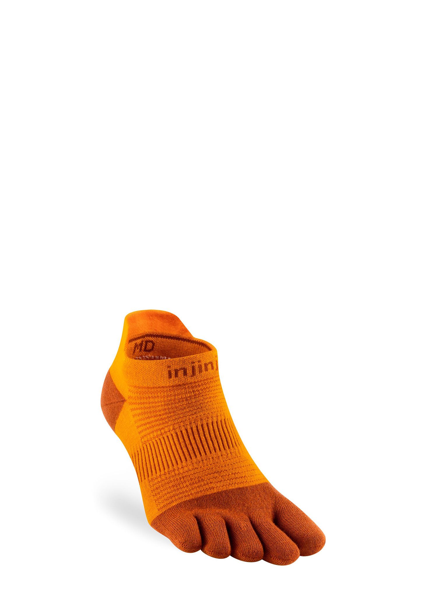 Шкарпетки для бігу Injinji Run Lightweight No-Show - campfire