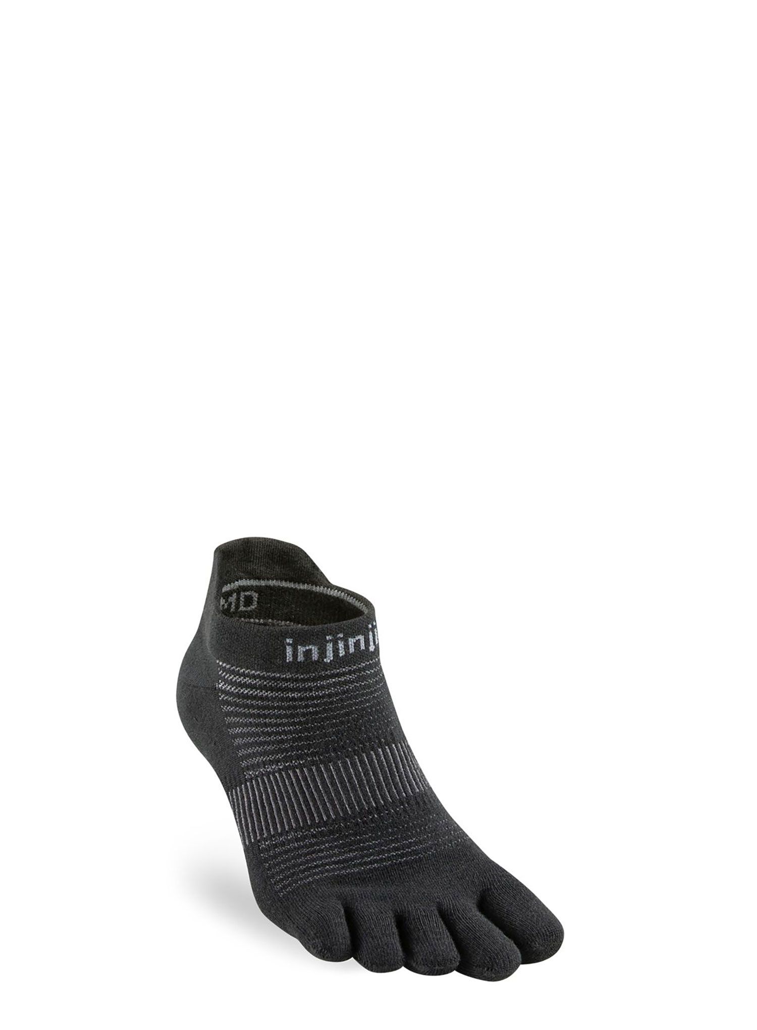 Шкарпетки для бігу Injinji Run Original Weight No-Show - black