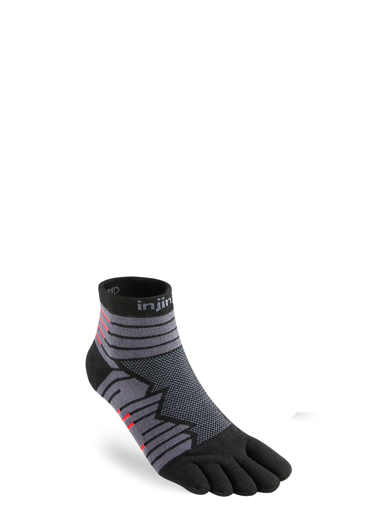 Шкарпетки для бігу Injinji Ultra Run Mini-Crew - onyx