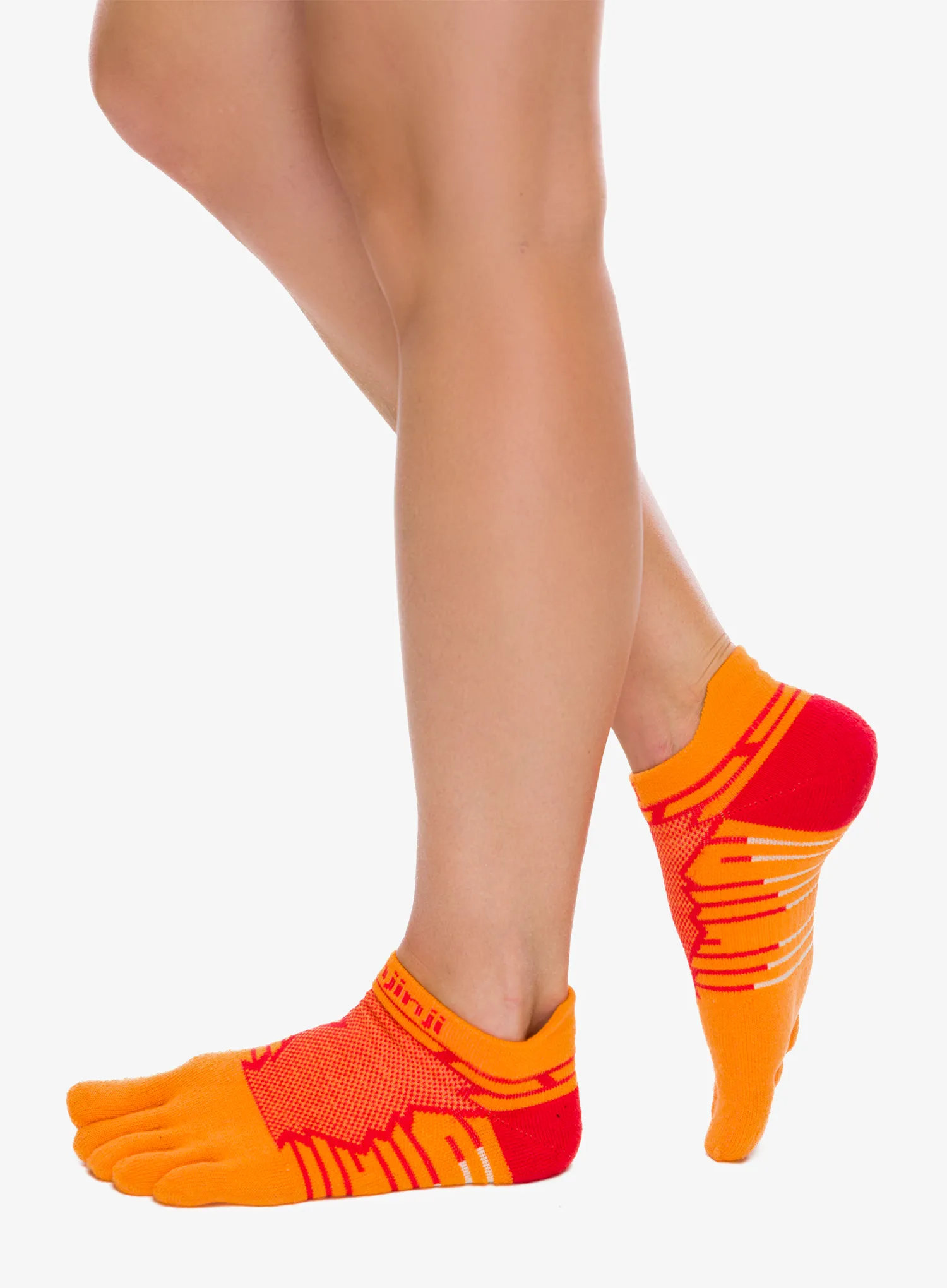 Шкарпетки для бігу Injinji Ultra Run No-Show - desert orange
