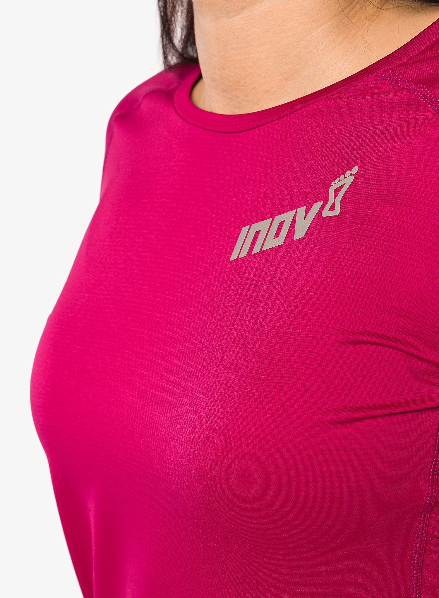 Кофта для бігу жіноча Inov-8 Base Elite LS - pink