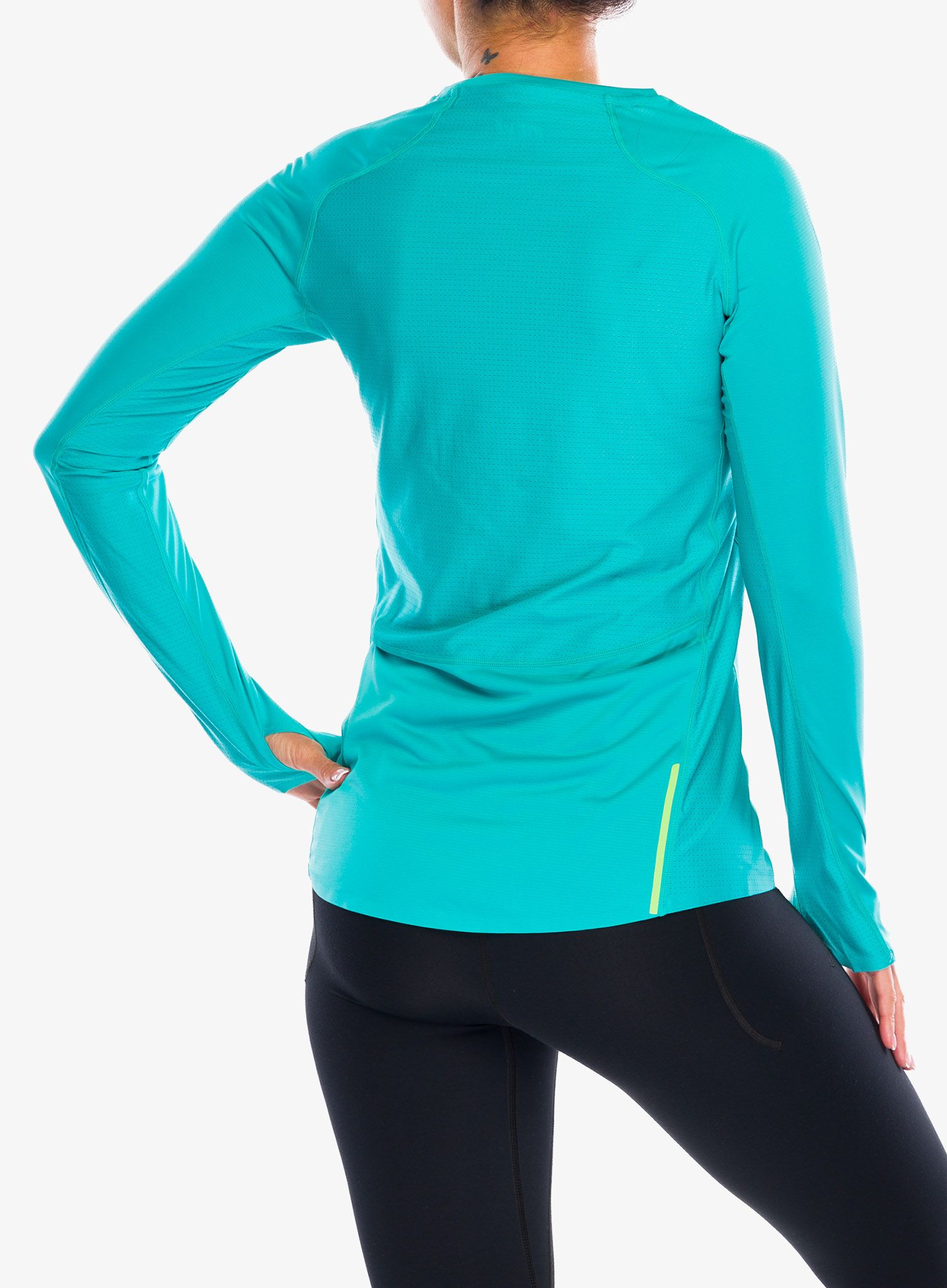 Кофта для бігу жіноча Inov-8 Base Elite LS - teal