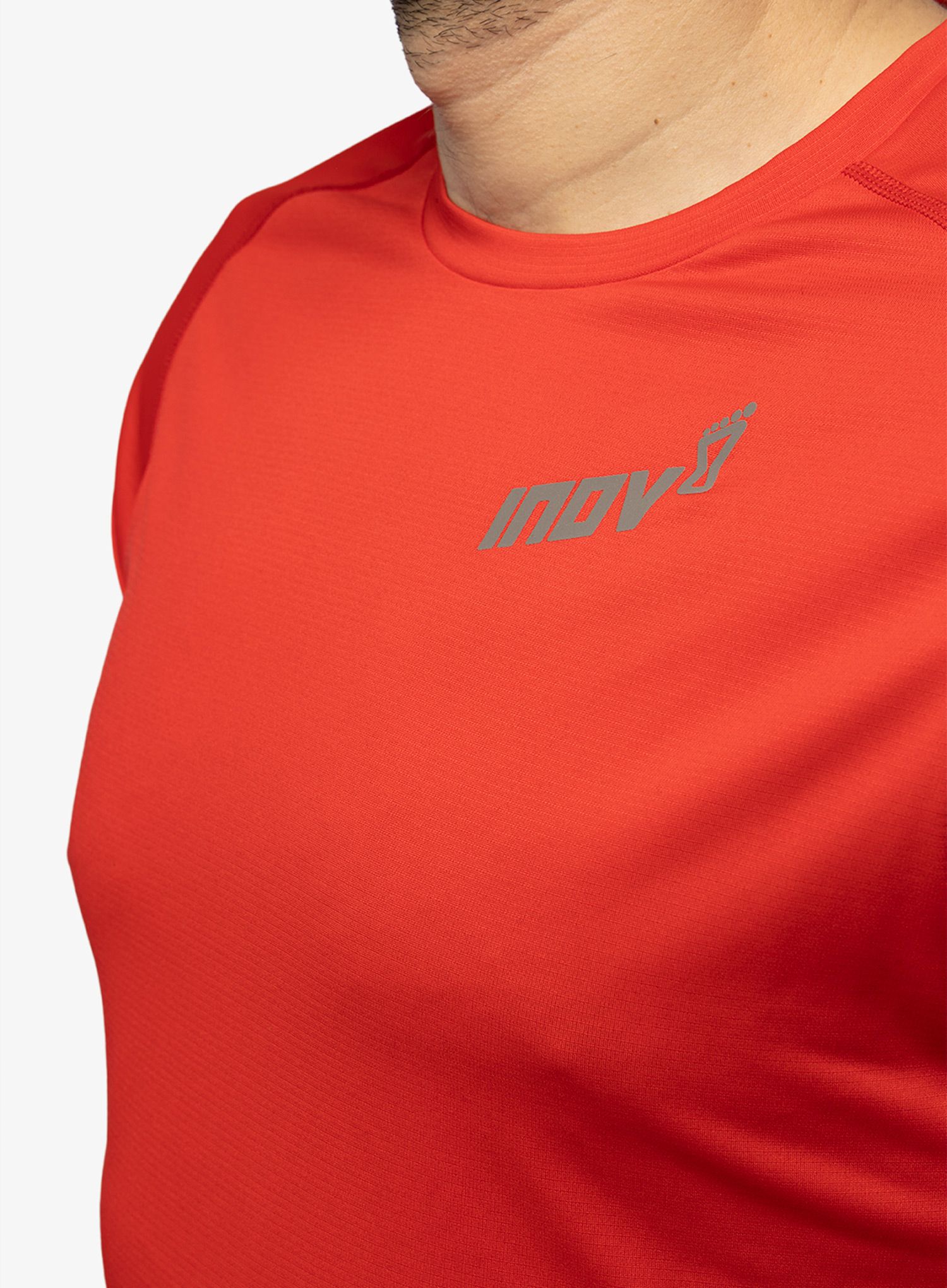 Футболка для бігу Inov-8 Base Elite S/S 3.0 - red
