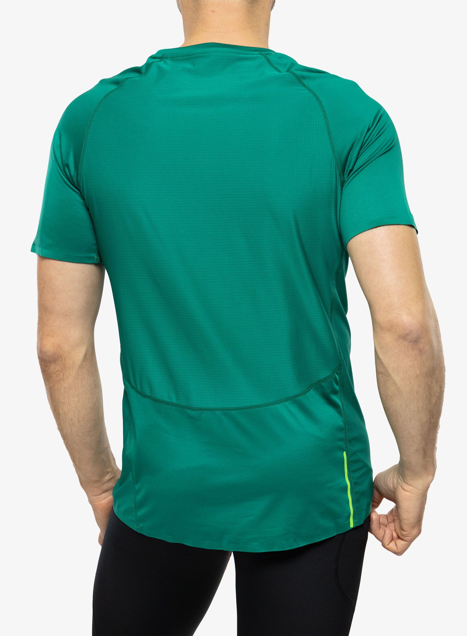 Футболка для бігу Inov-8 Base Elite S/S - dark green