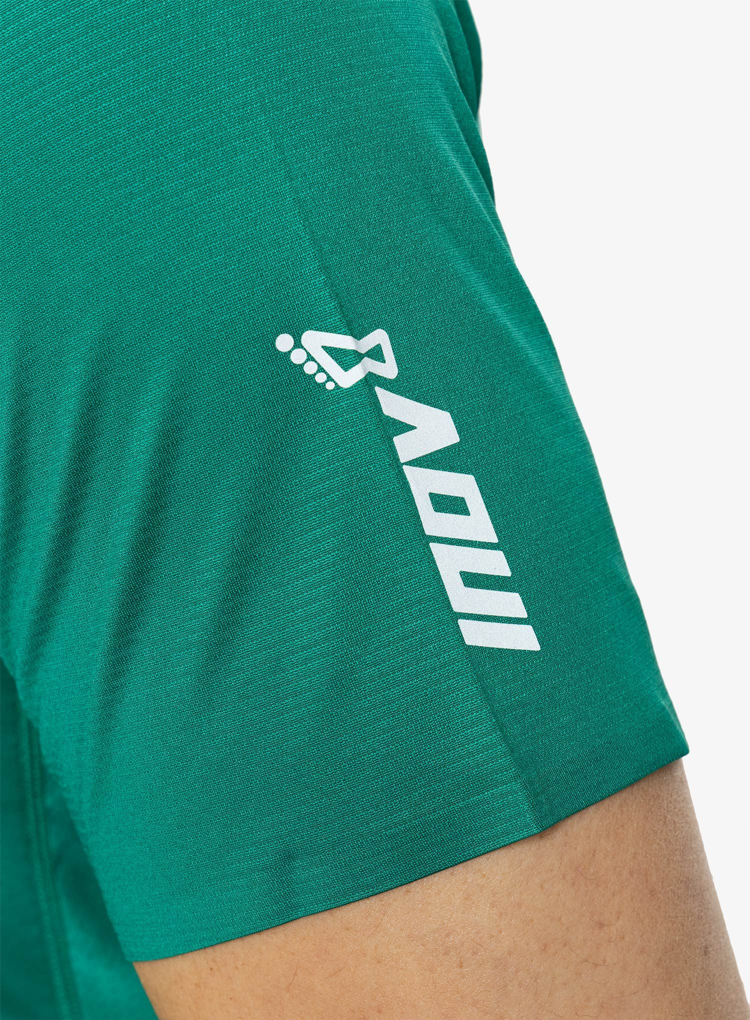 Футболка для бігу Inov-8 Base Elite S/S - dark green