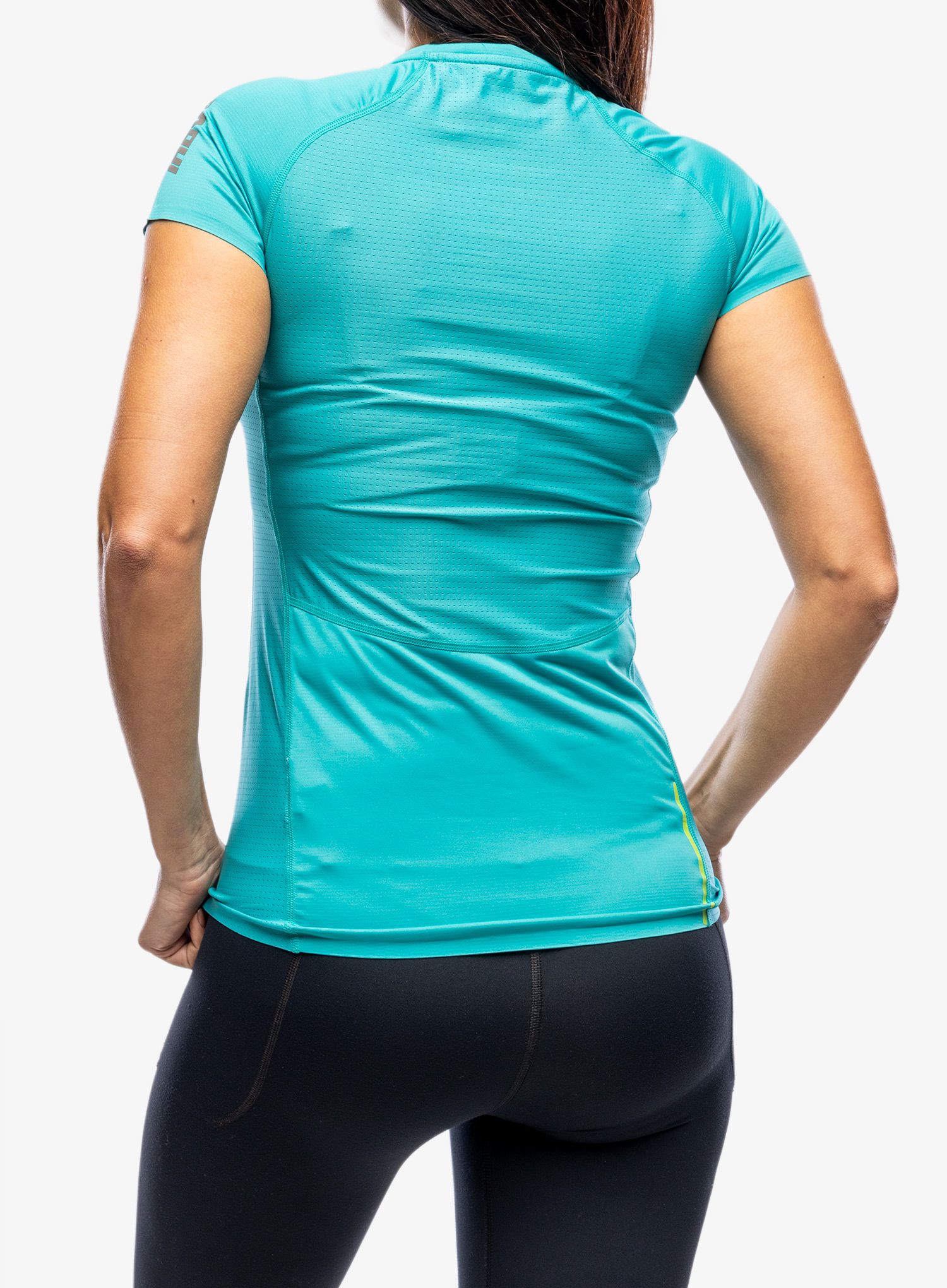 Футболка для бігу жіноча Inov-8 Base Elite S/S - teal