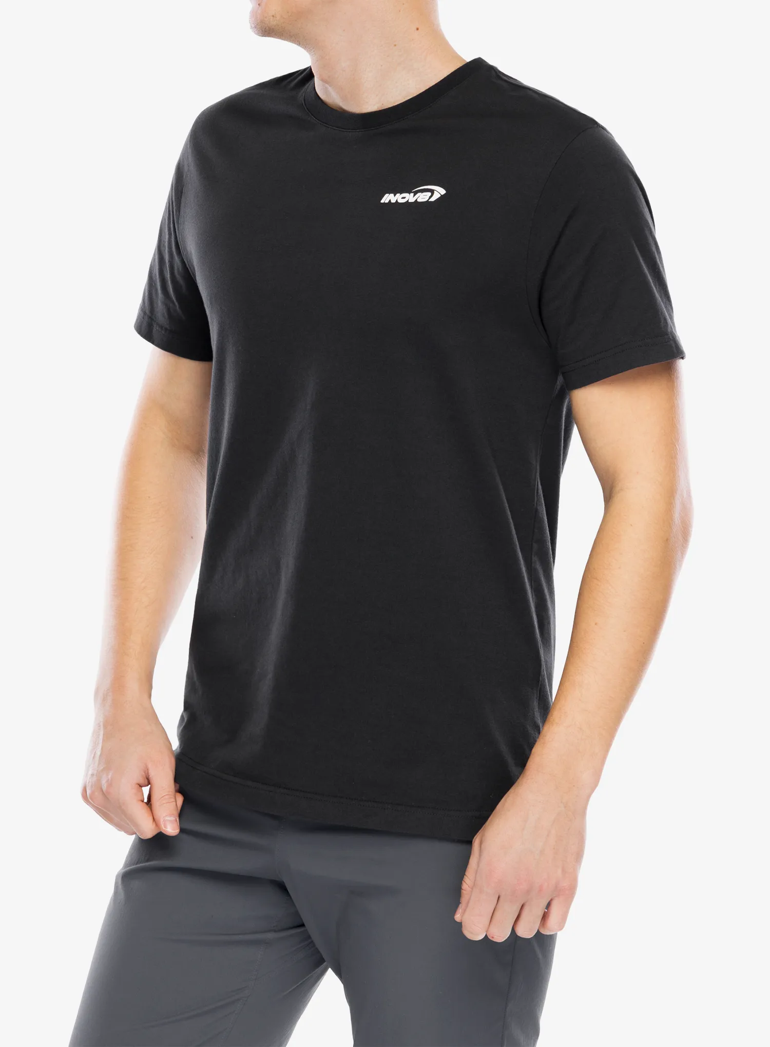Футболка з принтом Inov-8 Graphic T-Shirt Mont Blanc - graphite