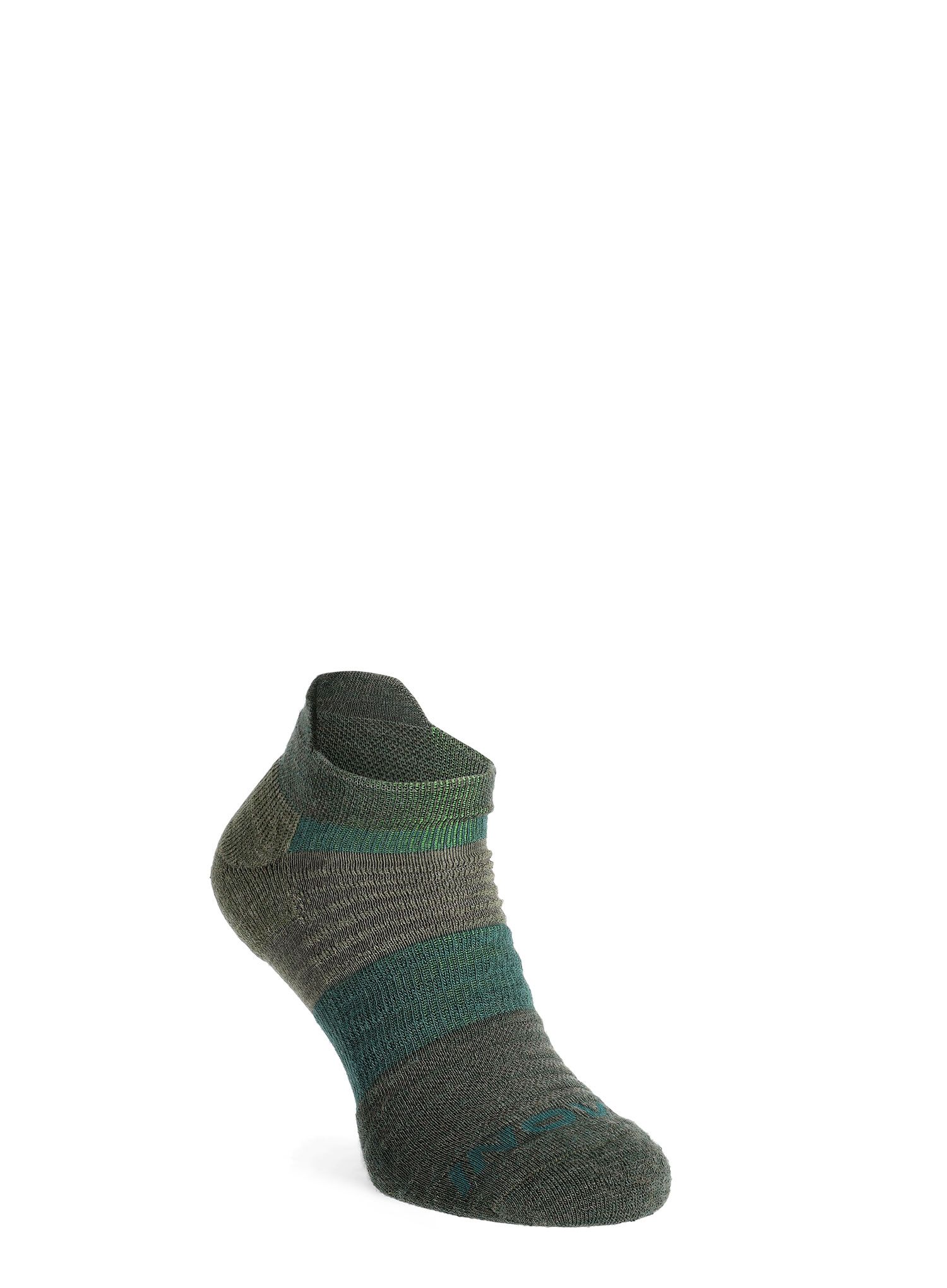 Шкарпетки з мериноса Inov-8 Merino Low Sock - dark green/melange