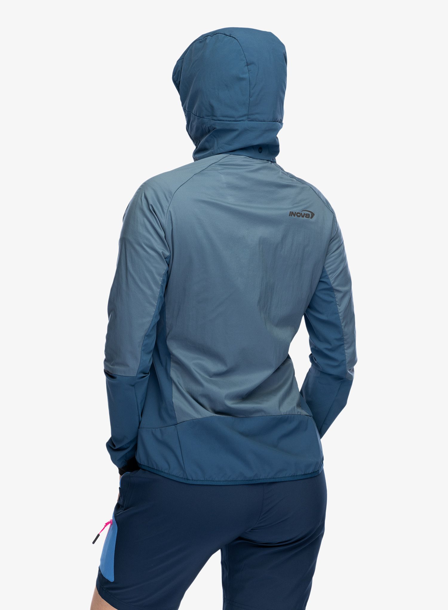 Куртка утеплена жіноча Inov-8 Performance Hybrid Jacket - slate/navy