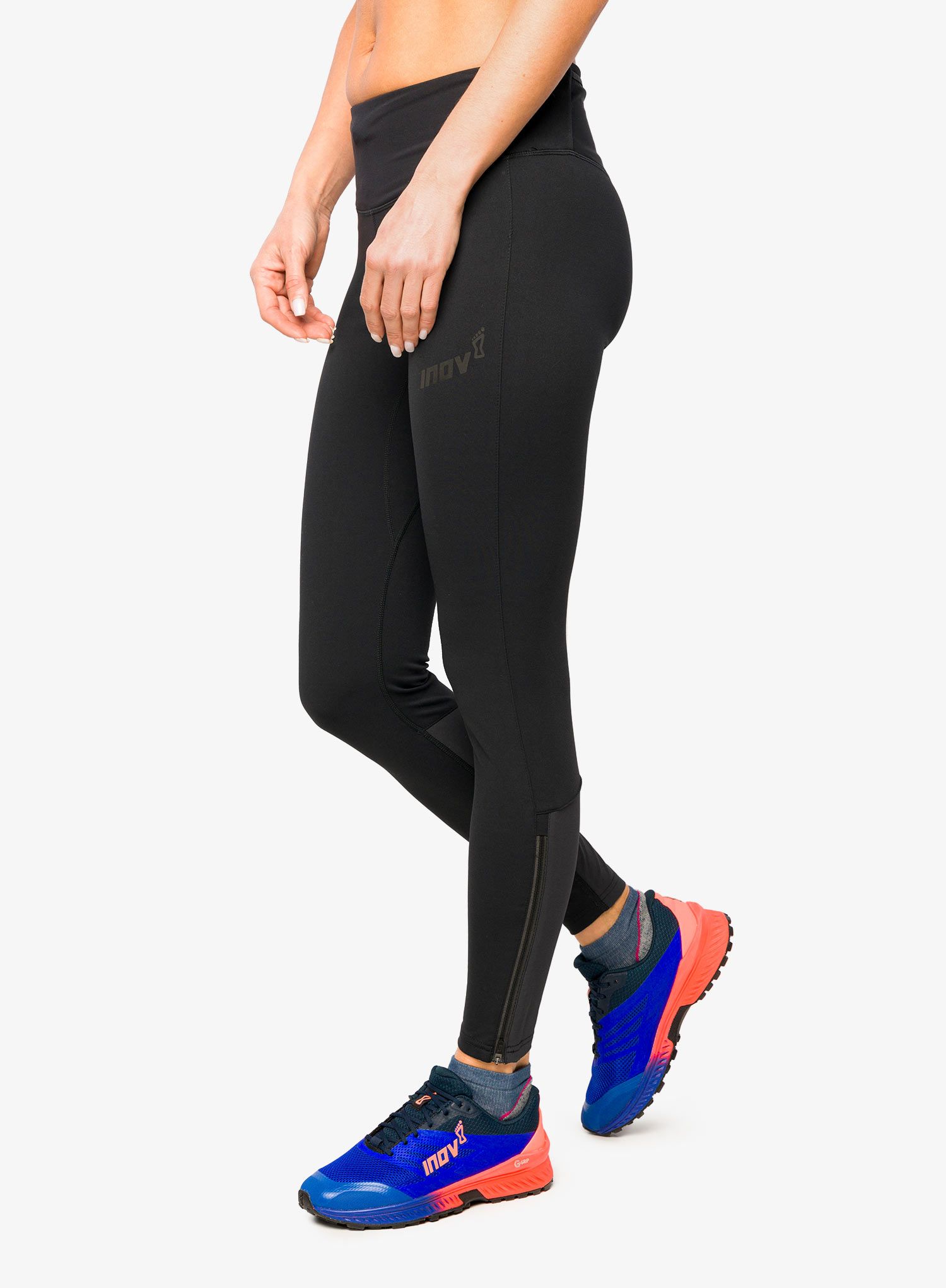 Штани для бігу жіночі Inov-8 Race Elite Tight - black/black