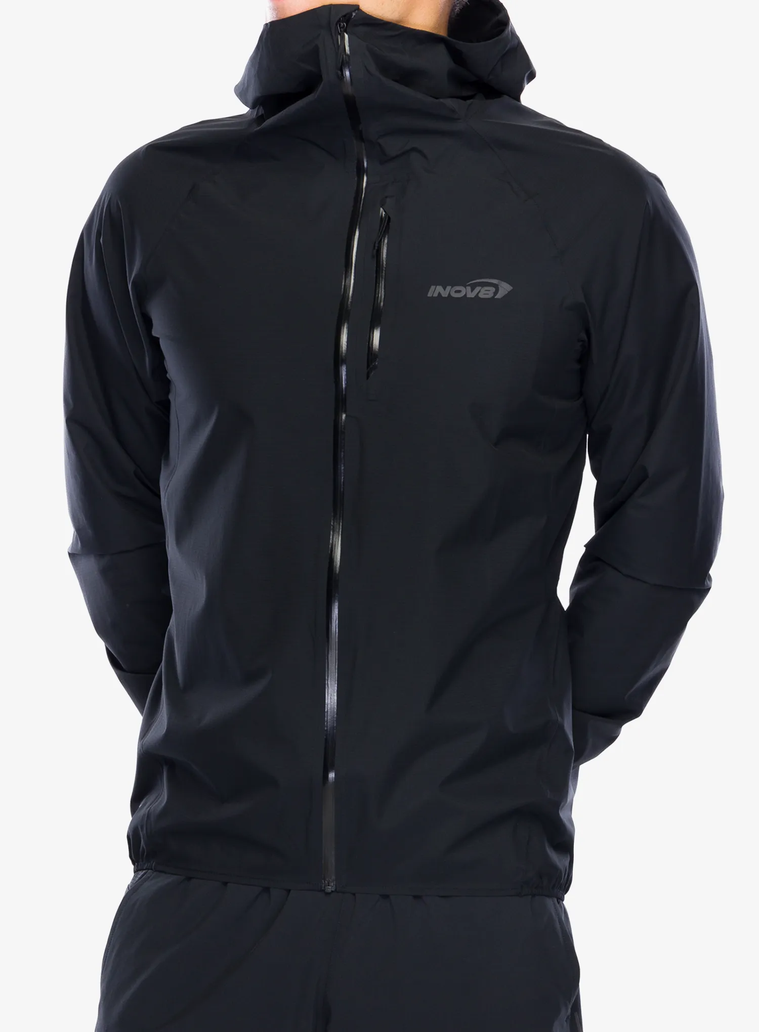 Куртка дощовик Inov-8 Stormshell FZ V2 - black