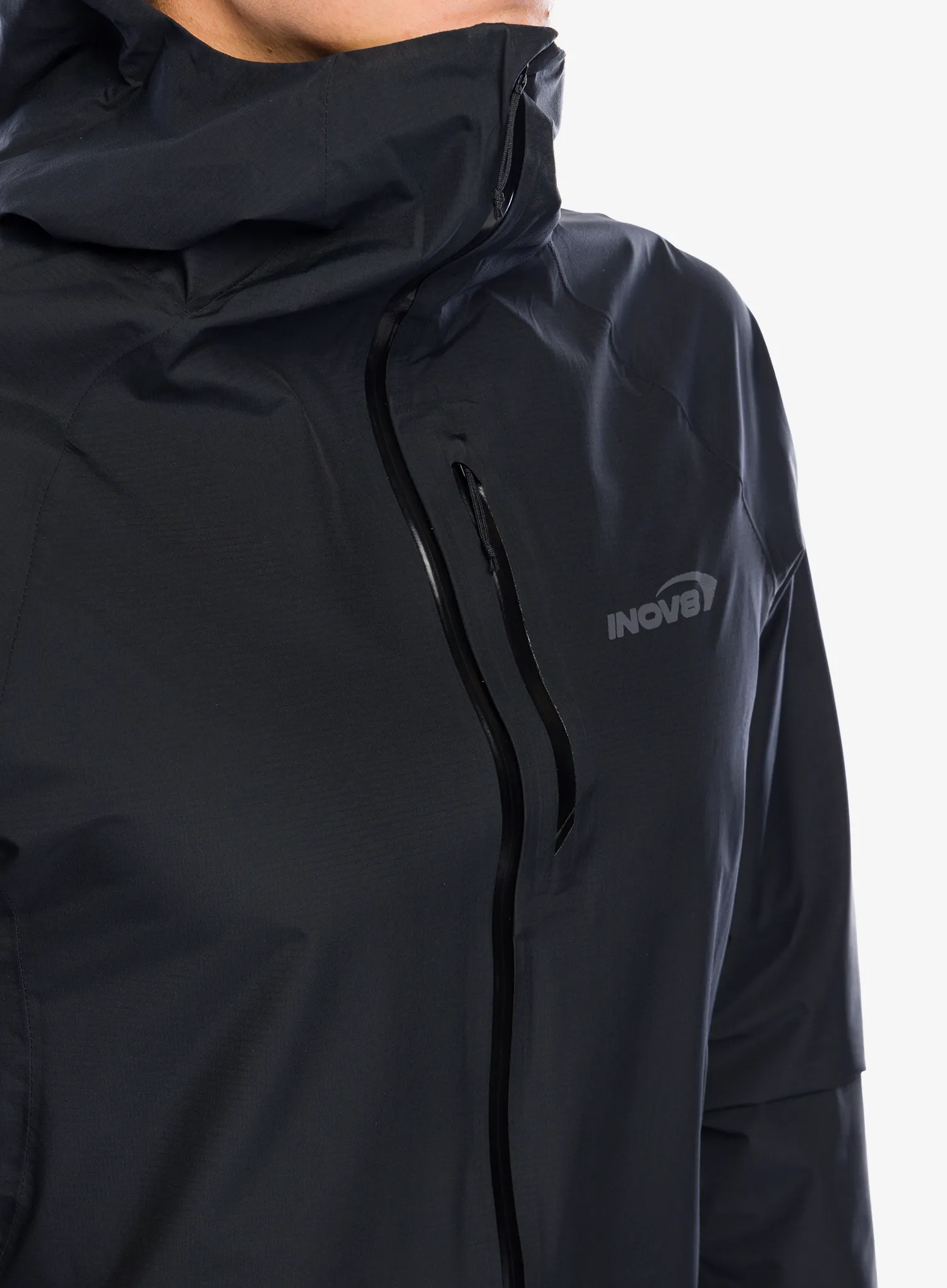 Куртка дощовик Inov-8 Stormshell FZ V2 - black