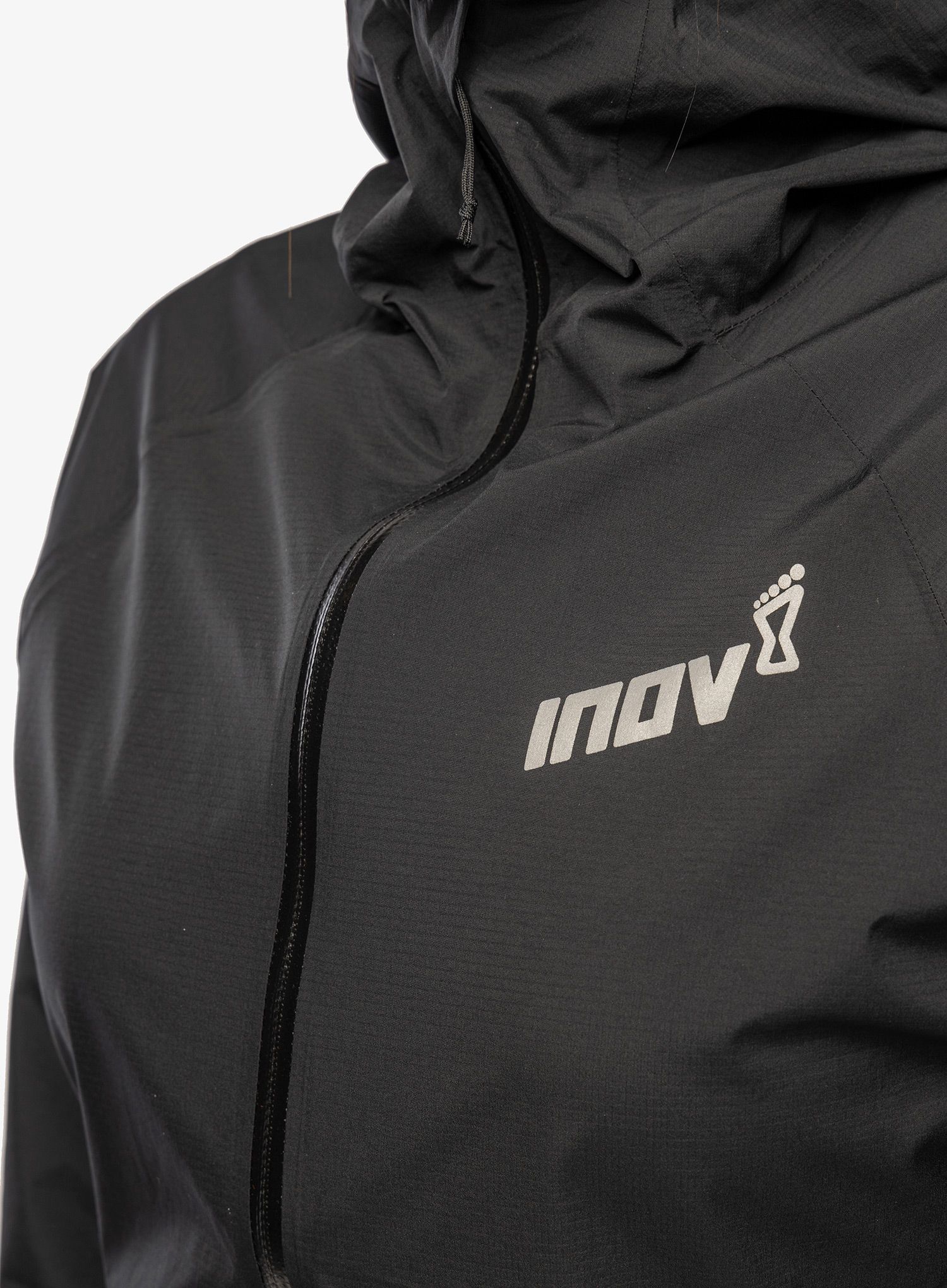 Куртка для бігу жіноча Inov-8 Stormshell FZ V2 - black