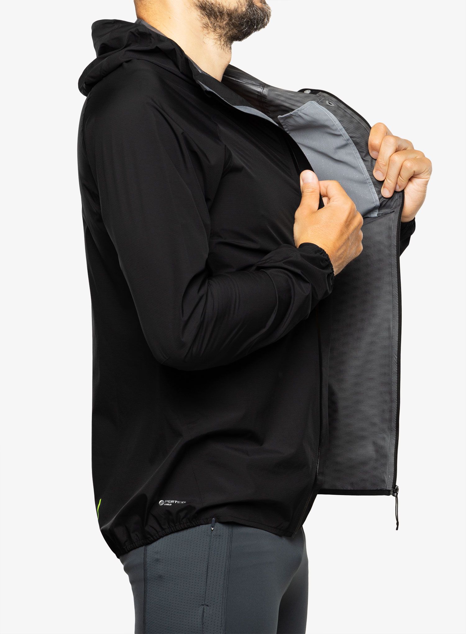 Куртка для бігу Inov-8 Stormshell FZ V2 - black