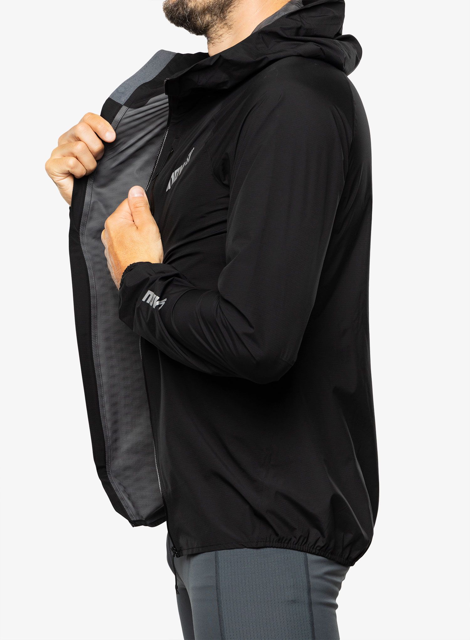 Куртка для бігу Inov-8 Stormshell FZ V2 - black