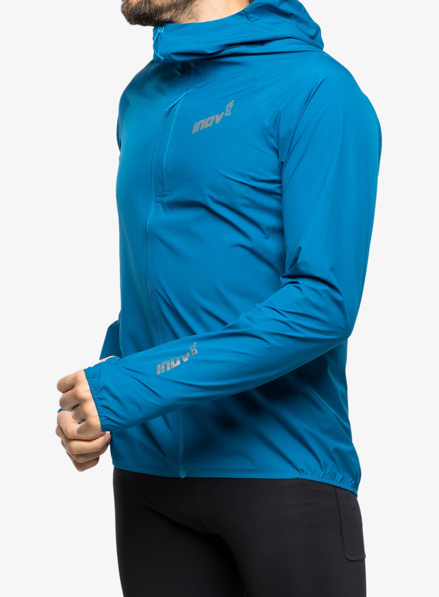 Куртка для бігу Inov-8 Stormshell FZ V2 - blue