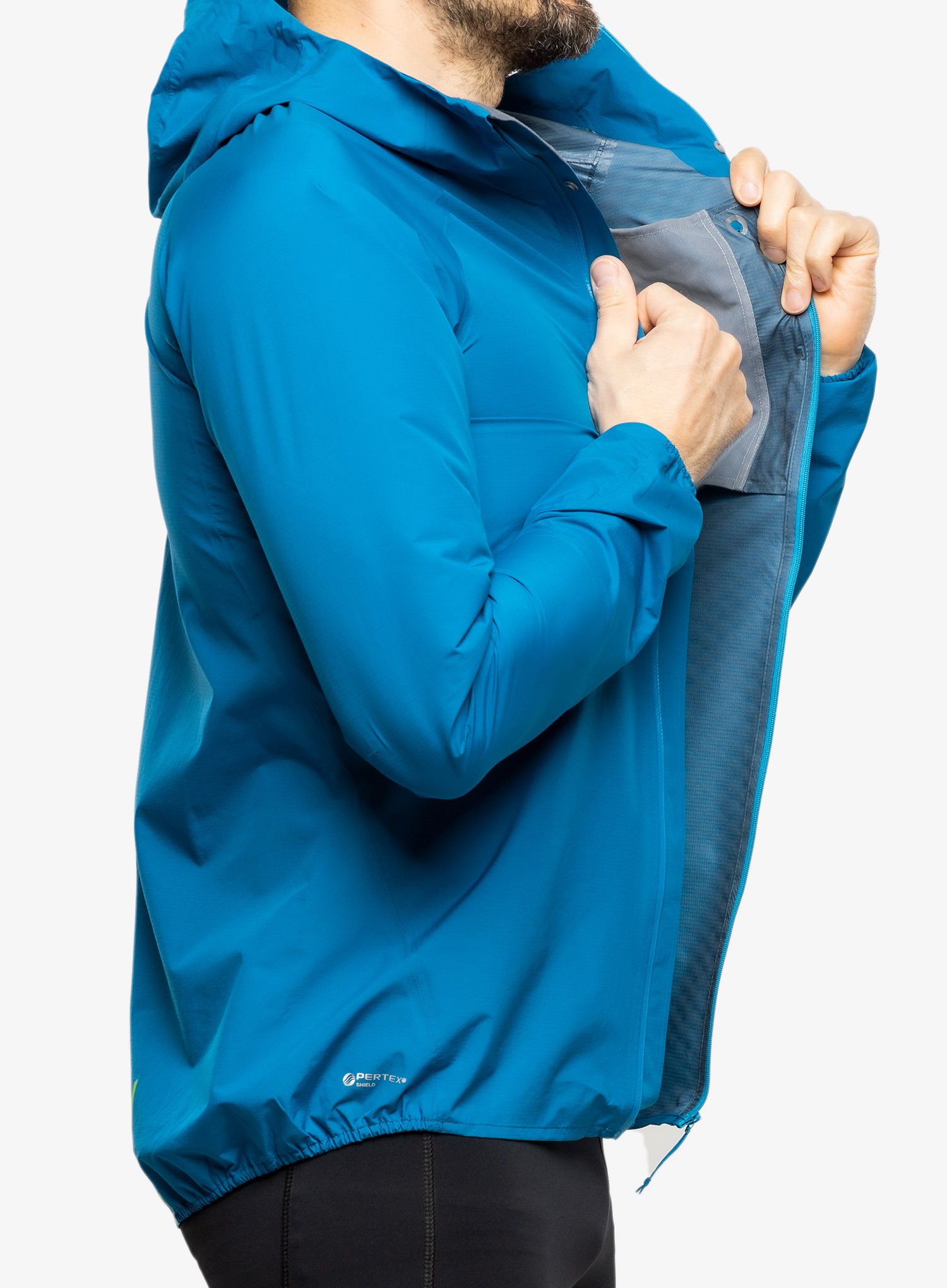 Куртка для бігу Inov-8 Stormshell FZ V2 - blue