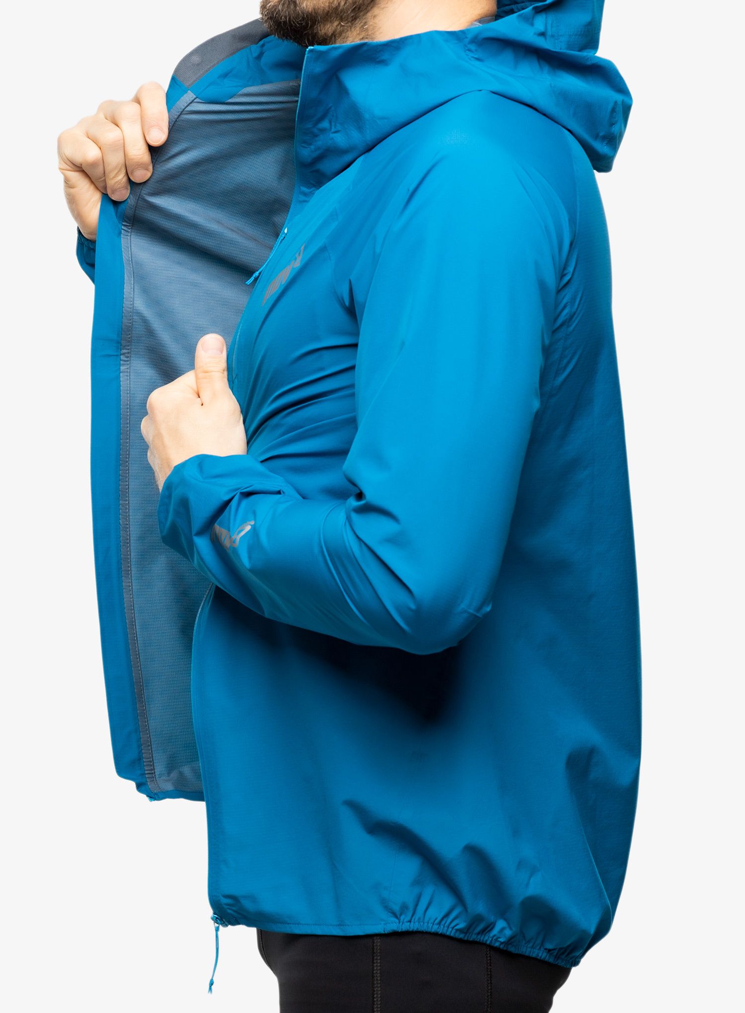 Куртка для бігу Inov-8 Stormshell FZ V2 - blue
