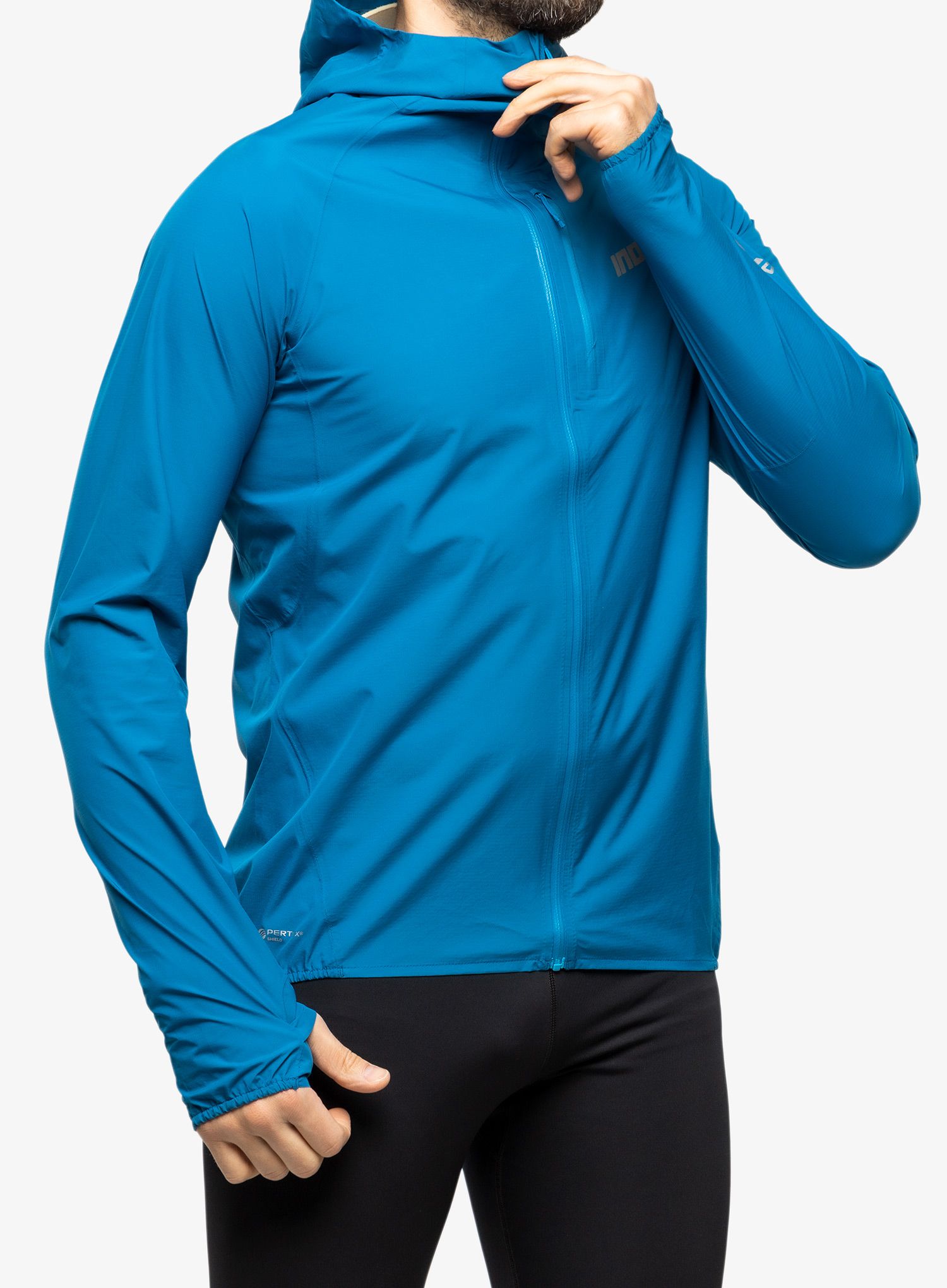 Куртка для бігу Inov-8 Stormshell FZ V2 - blue
