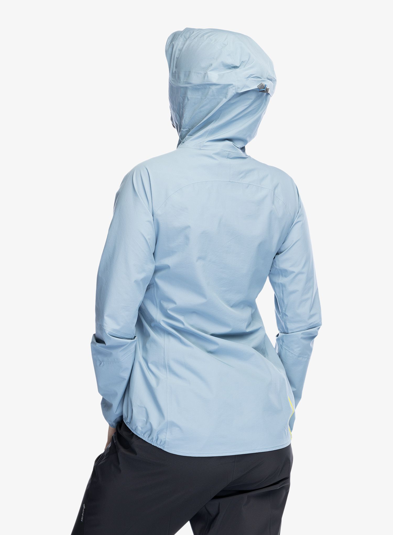 Куртка для бігу жіноча Inov-8 Stormshell FZ V2 - blue grey