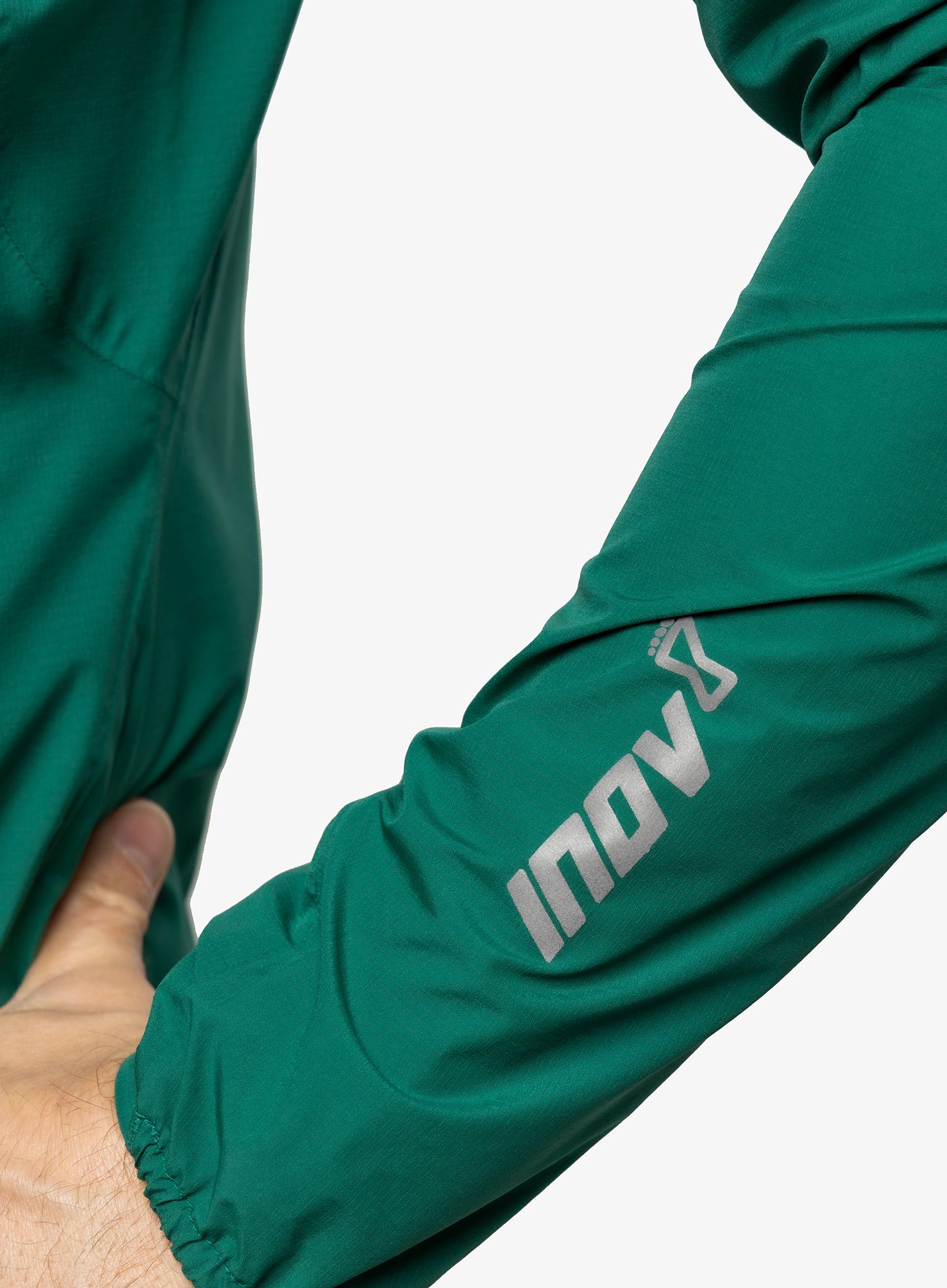 Куртка для бігу Inov-8 Stormshell FZ V2 - dark green