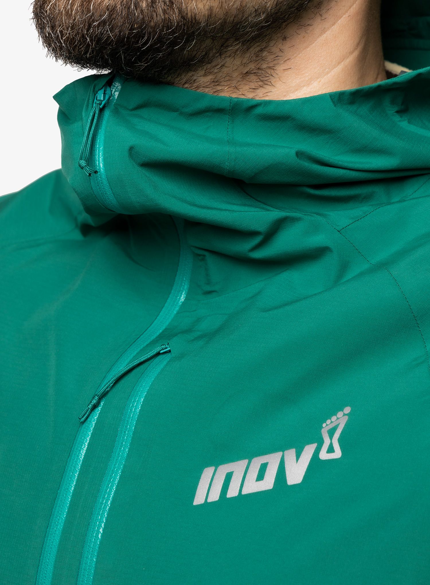 Куртка для бігу Inov-8 Stormshell FZ V2 - dark green