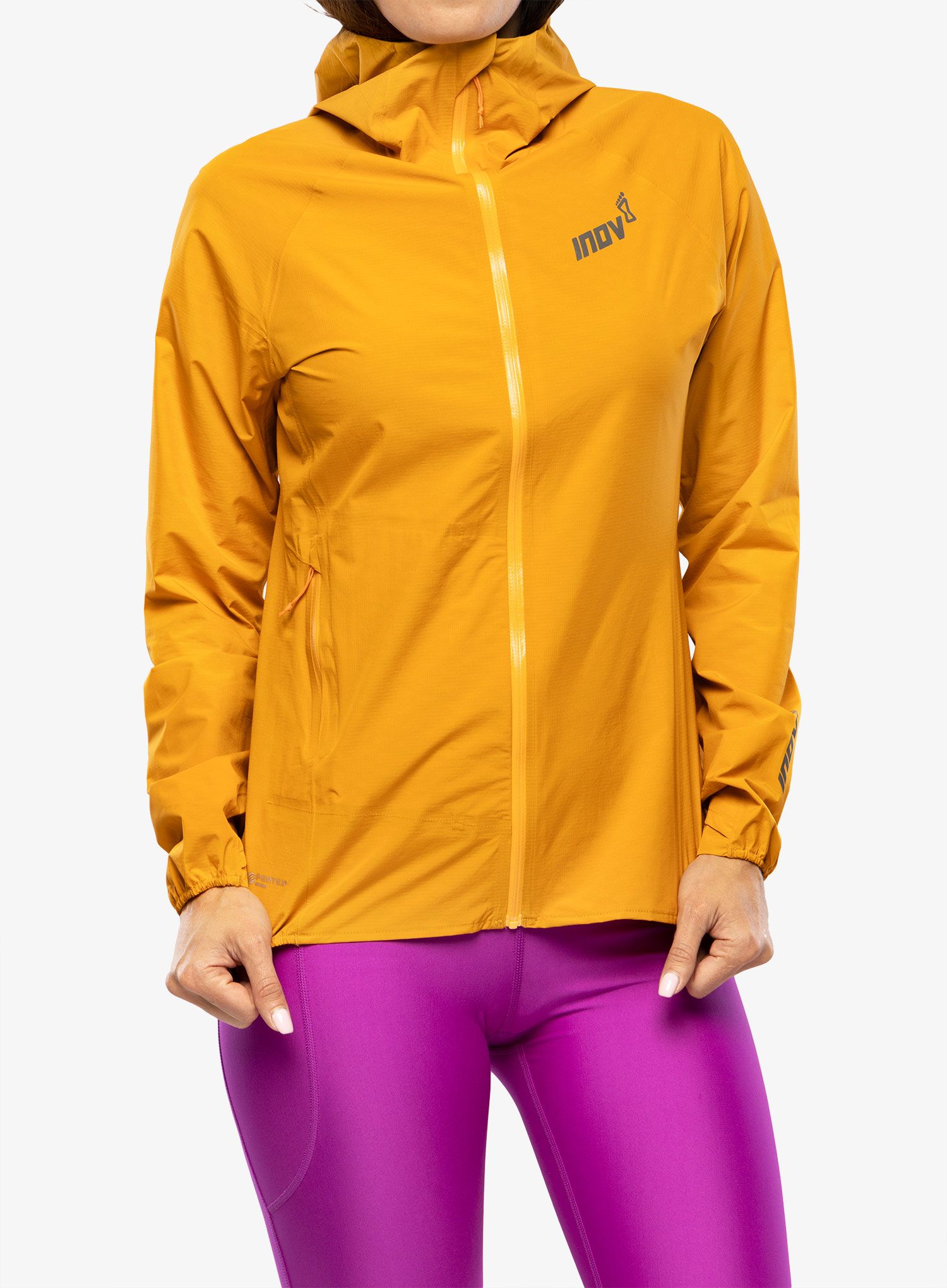 Куртка для бігу жіноча Inov-8 Stormshell FZ V2 - nectar