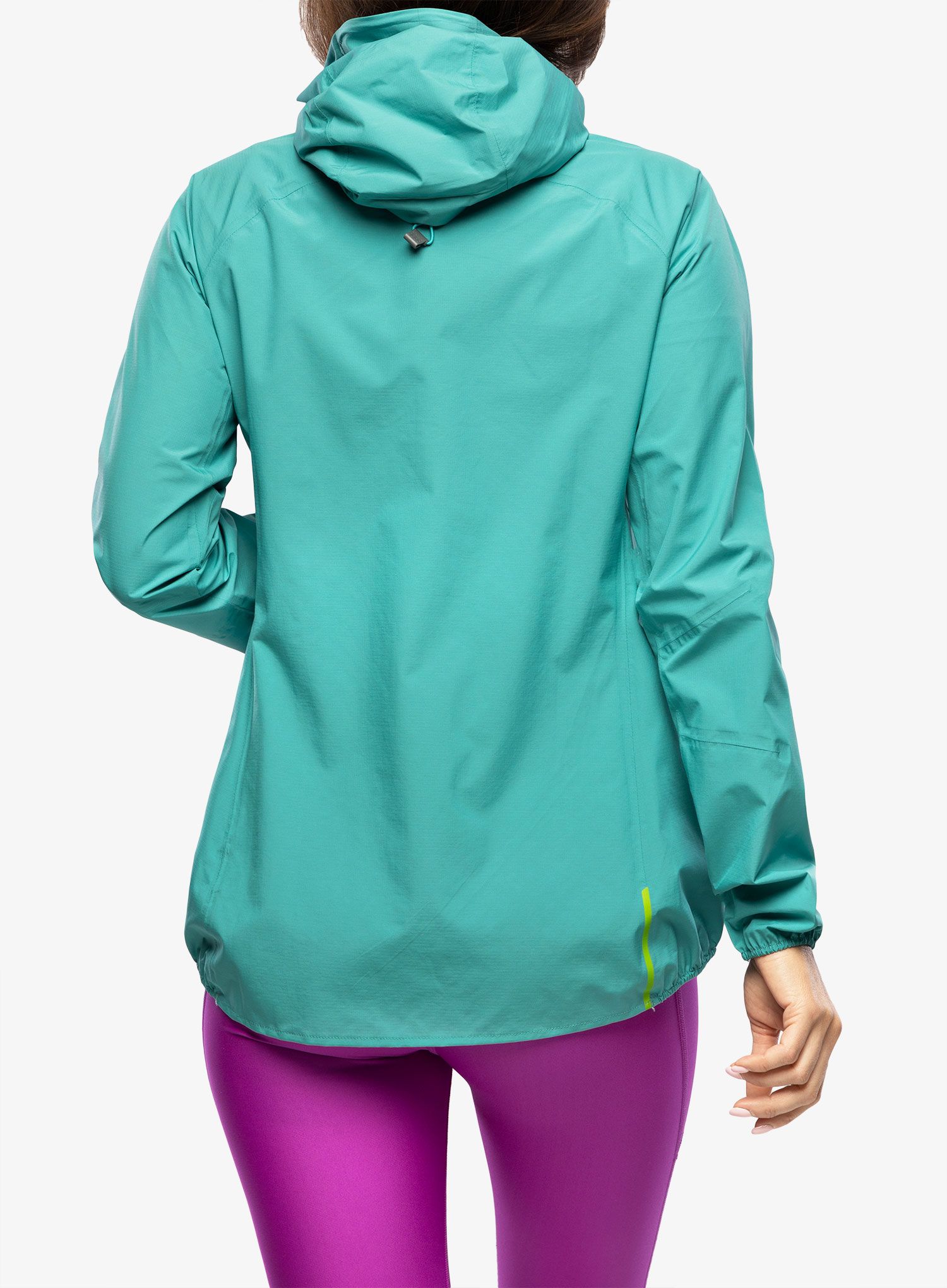 Куртка для бігу жіноча Inov-8 Stormshell FZ V2 - teal