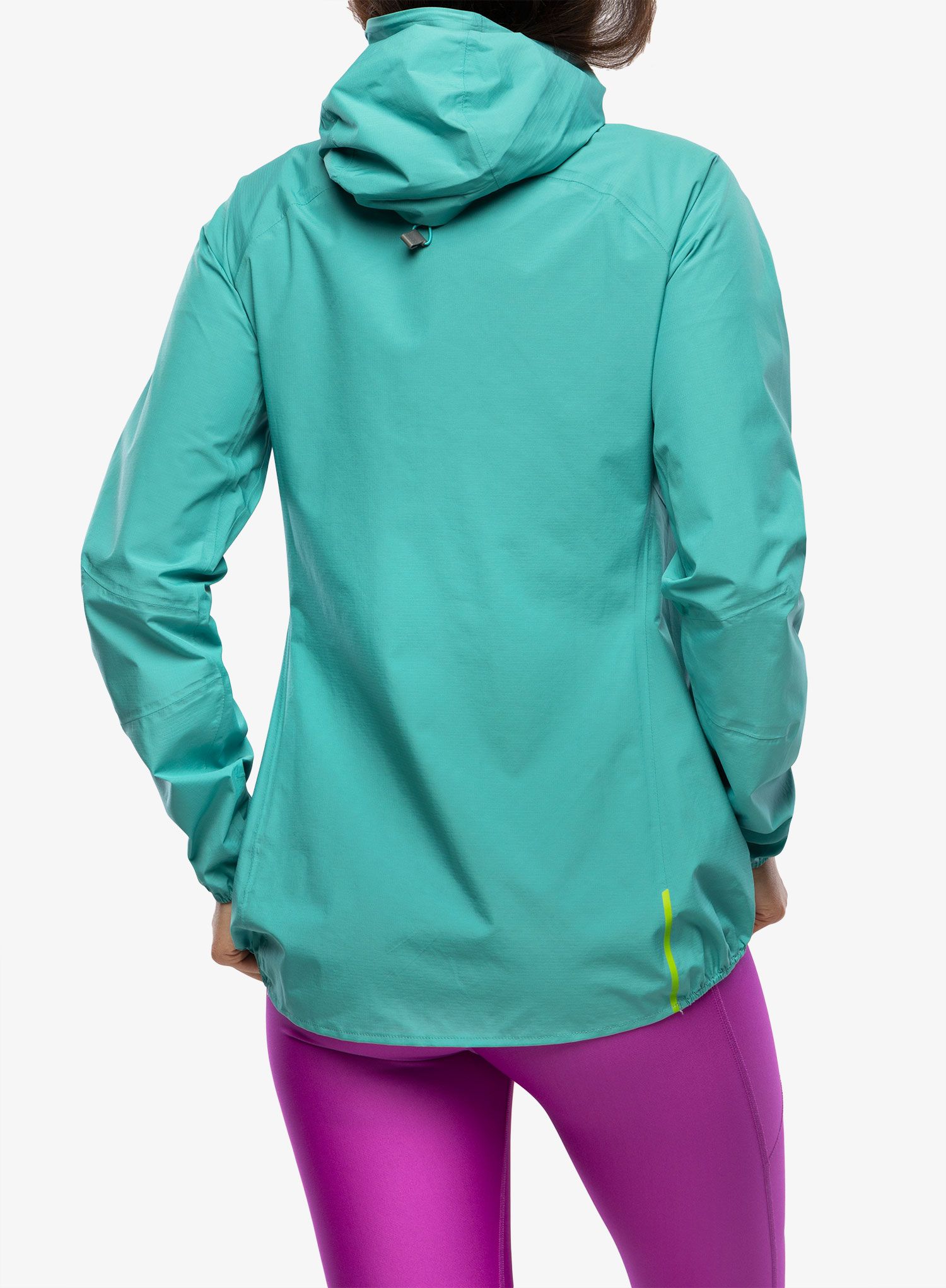 Куртка для бігу жіноча Inov-8 Stormshell FZ V2 - teal