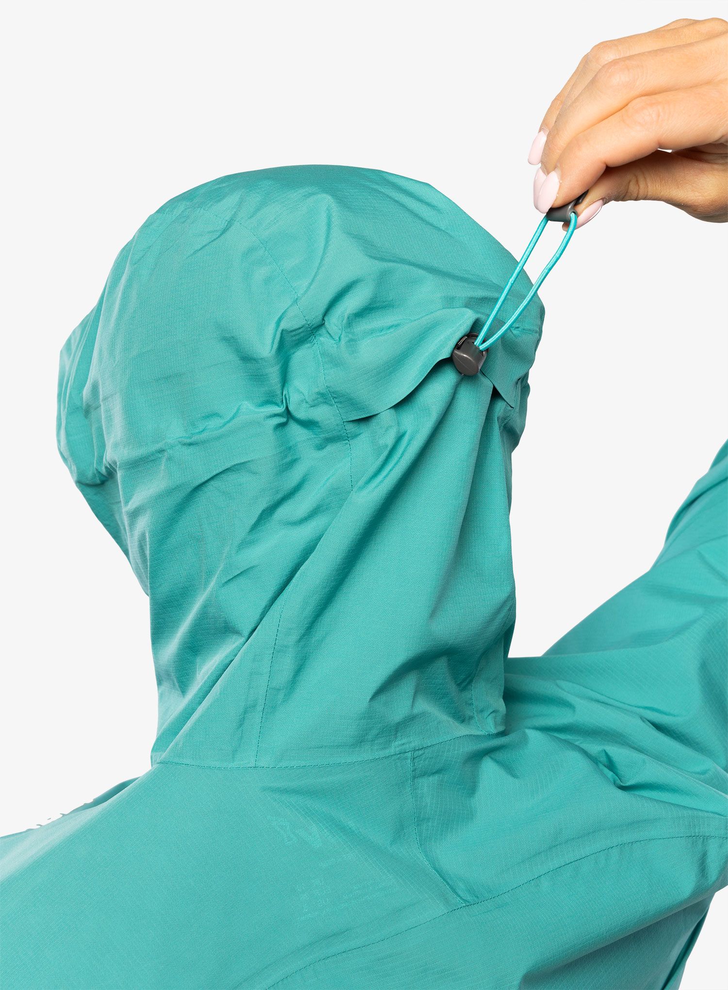 Куртка для бігу жіноча Inov-8 Stormshell FZ V2 - teal