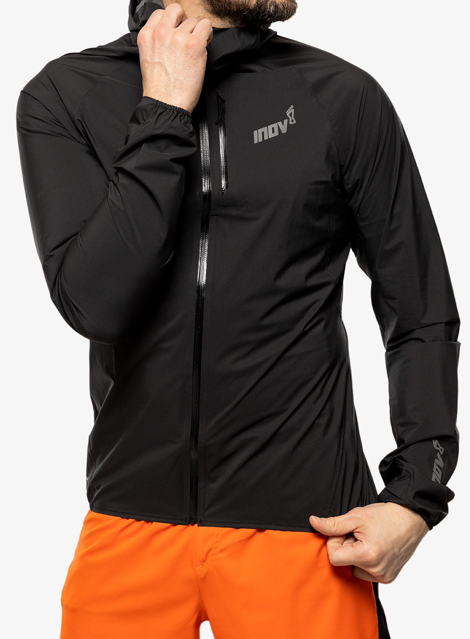 Куртка для бігу Inov-8 Stormshell FZ - black