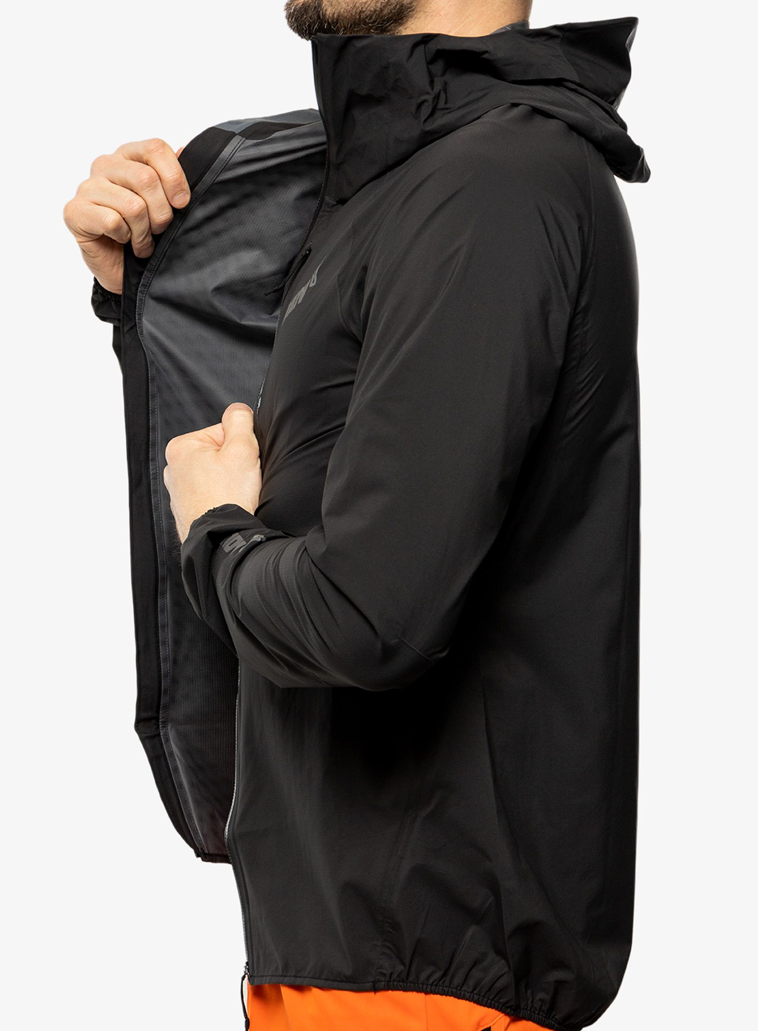 Куртка для бігу Inov-8 Stormshell FZ - black