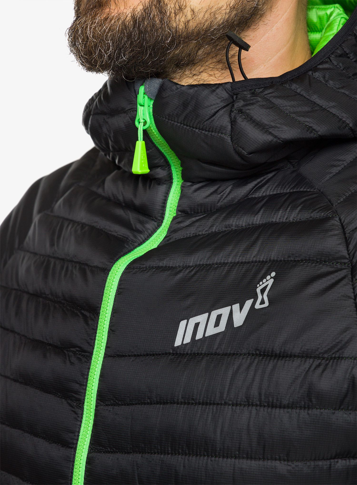 Куртка утеплена Inov-8 Thermoshell Pro Full-Zip - black/green