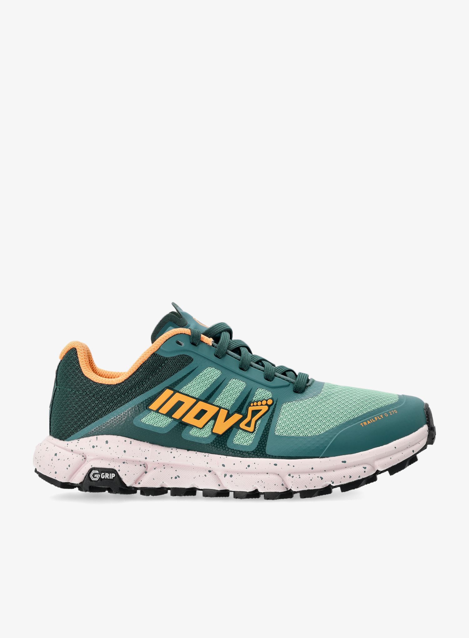 Черевики для трейлу жіночі Inov-8 TrailFly G 270 V2 - pine/peach