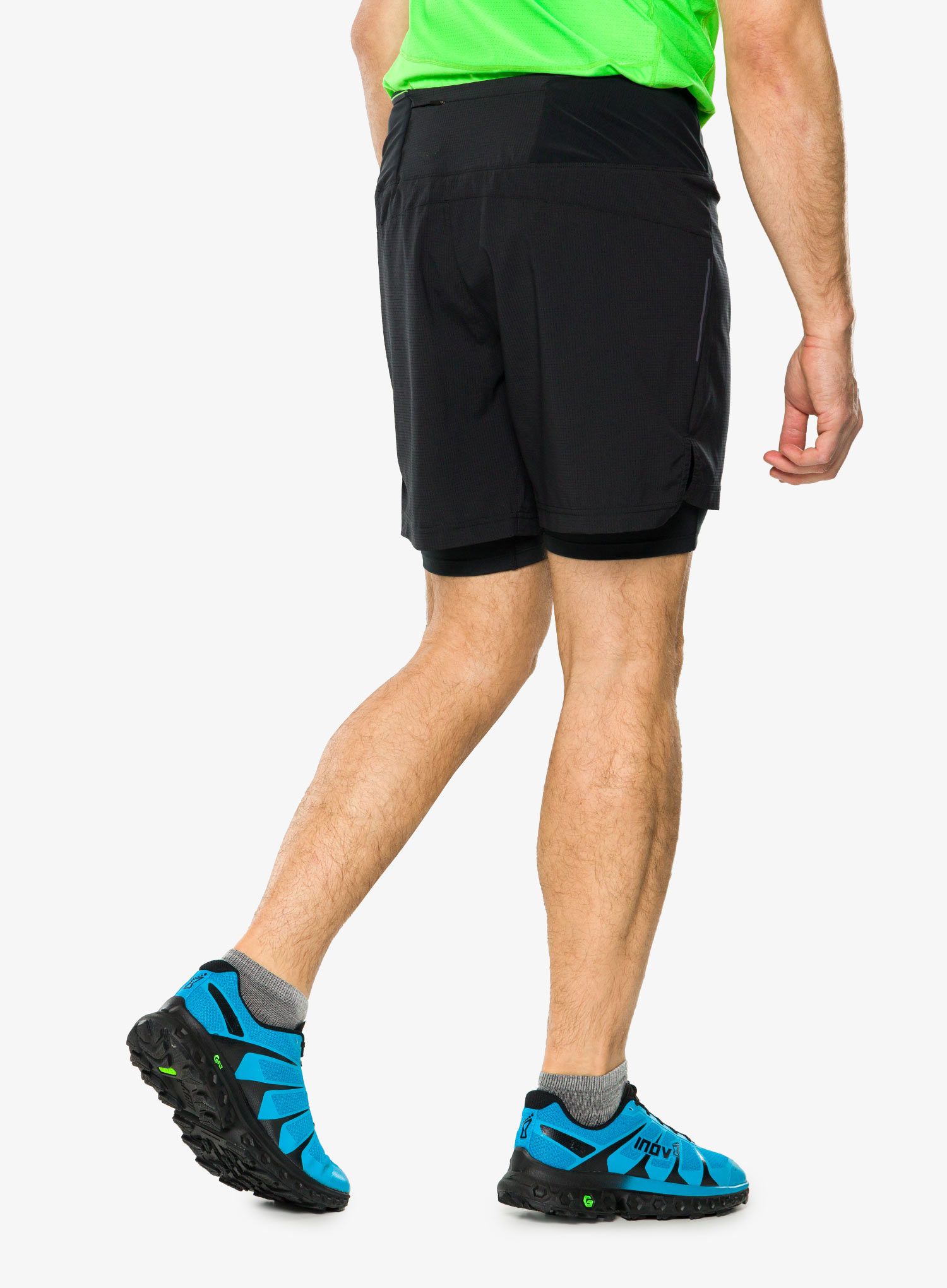 Шорти для бігу Inov-8 Trailfly Ultra 7 2in1 Short - black