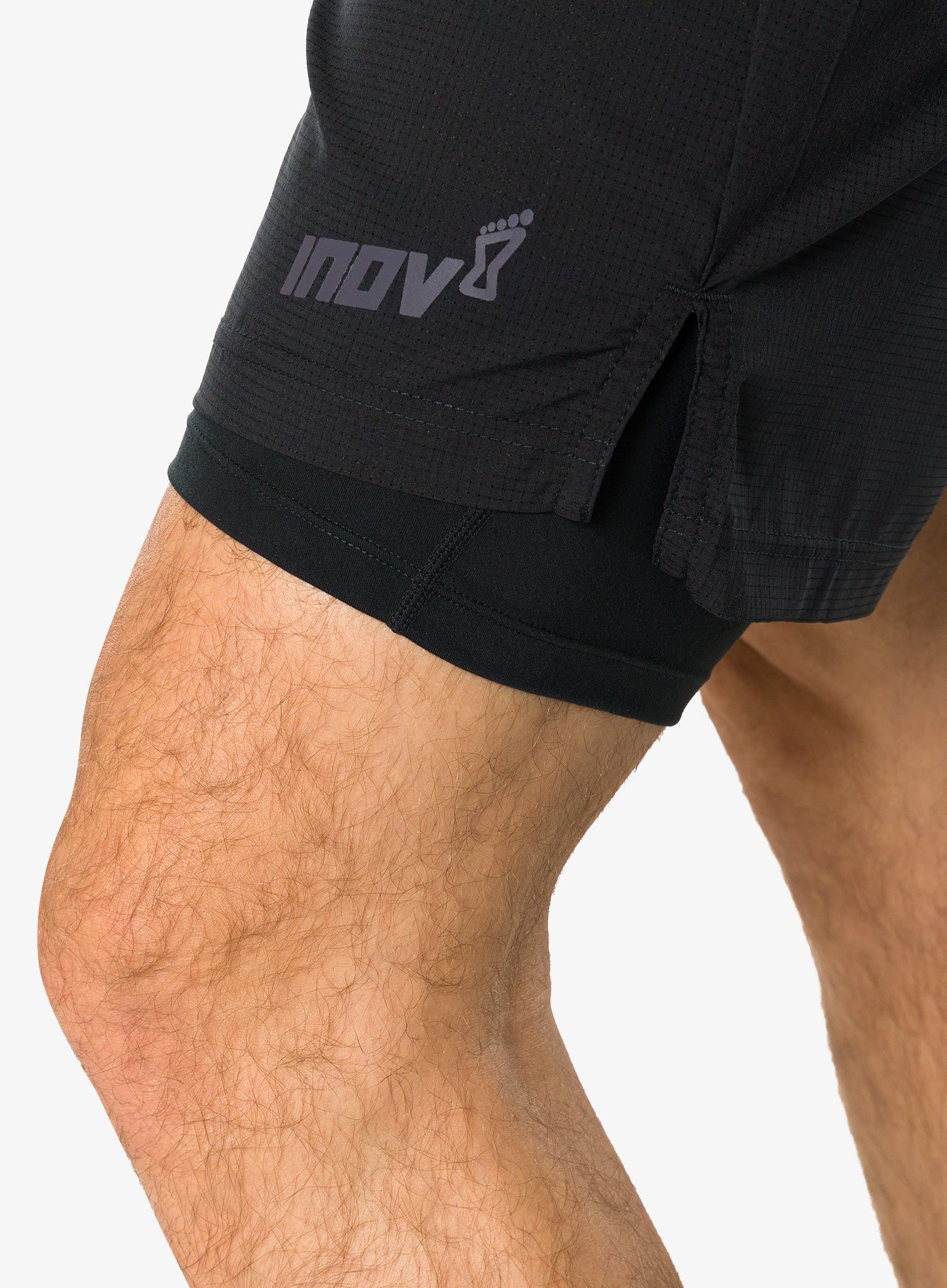 Шорти для бігу Inov-8 Trailfly Ultra 7 2in1 Short - black
