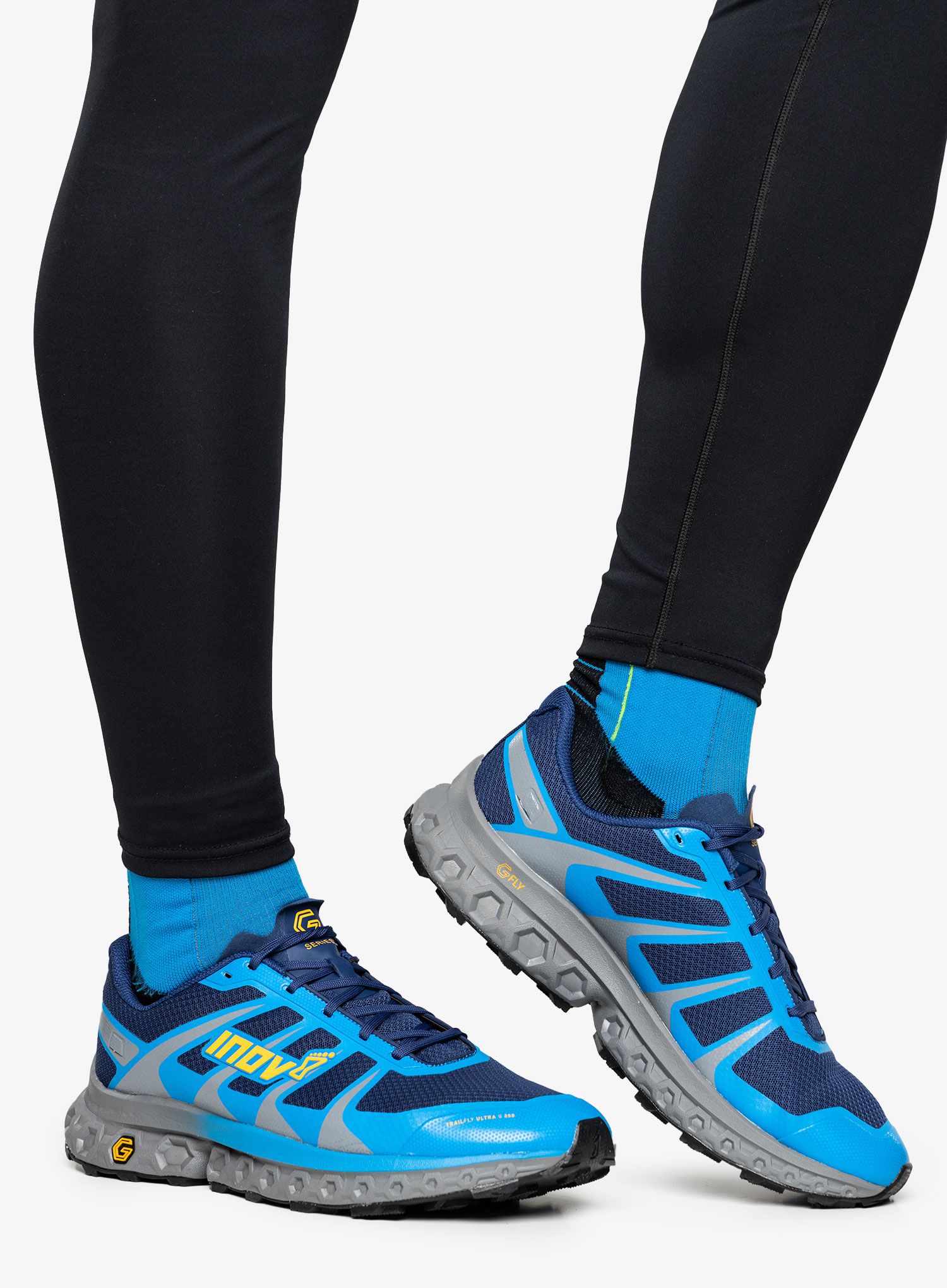 Черевики для трейлу Inov-8 Trailfly Ultra G 300 Max  - blue/grey/nectar