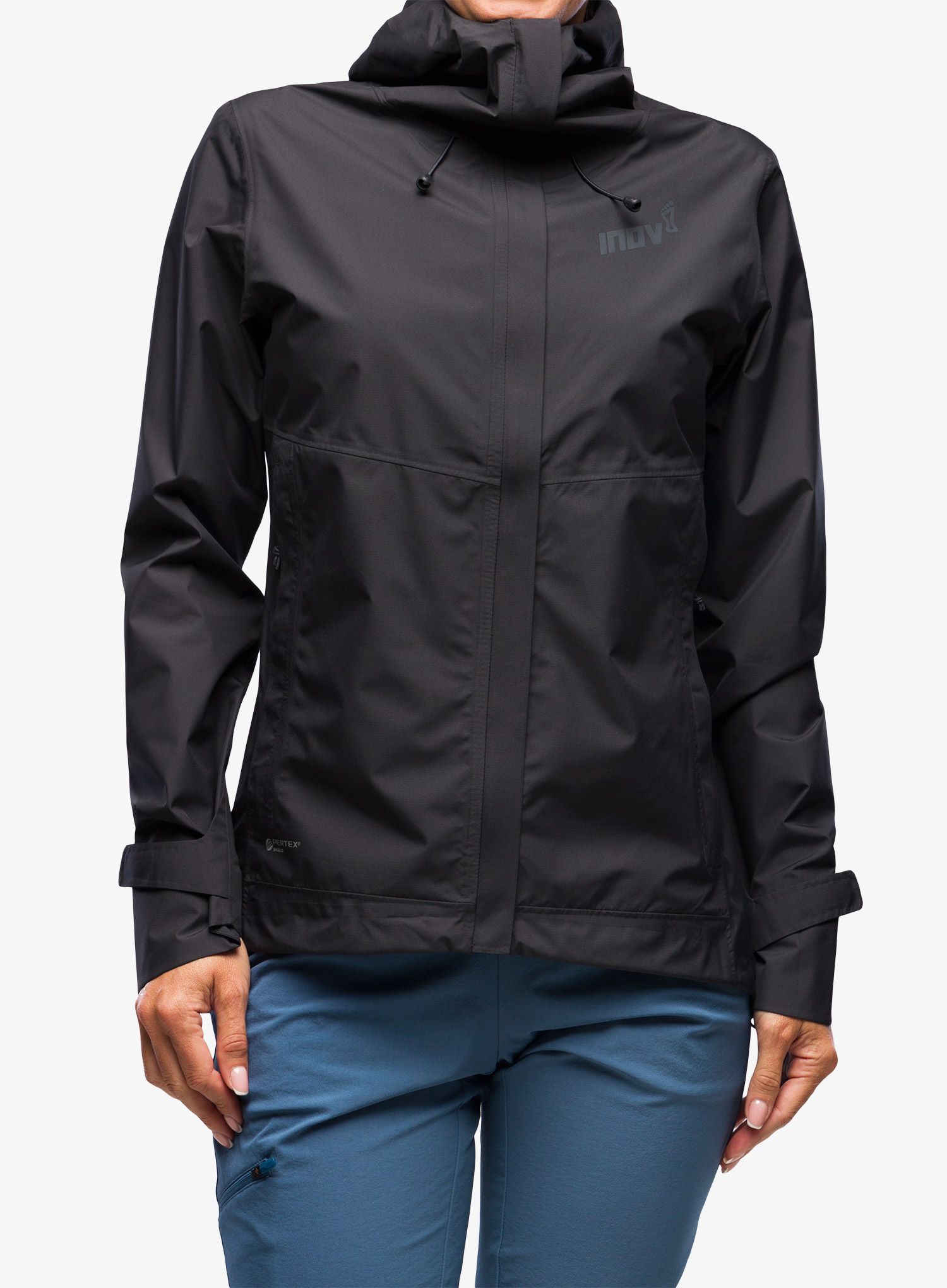 Куртка дощовик жіноча Inov-8 Trailshell Jacket - graphite/graphite