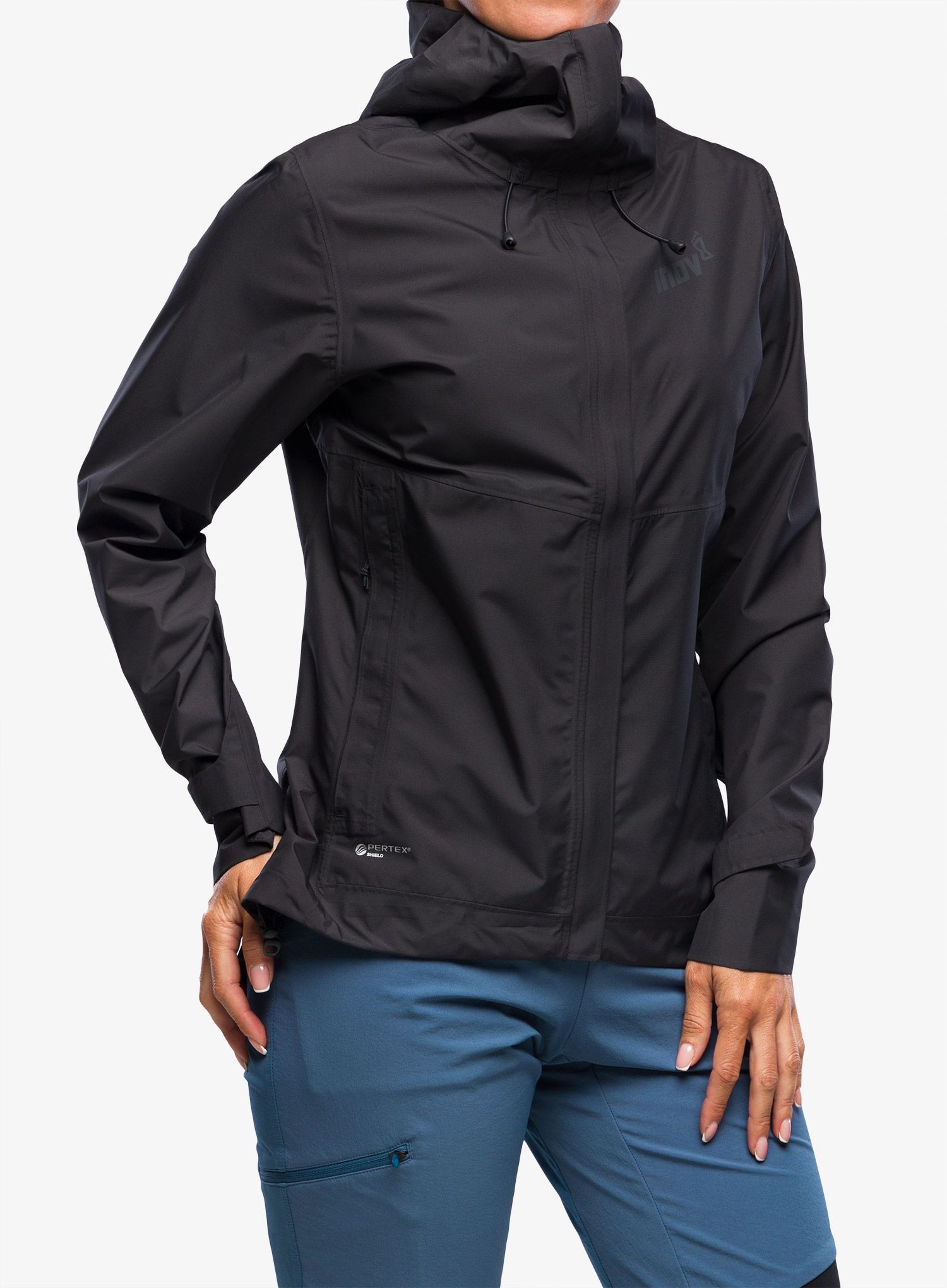 Куртка дощовик жіноча Inov-8 Trailshell Jacket - graphite/graphite