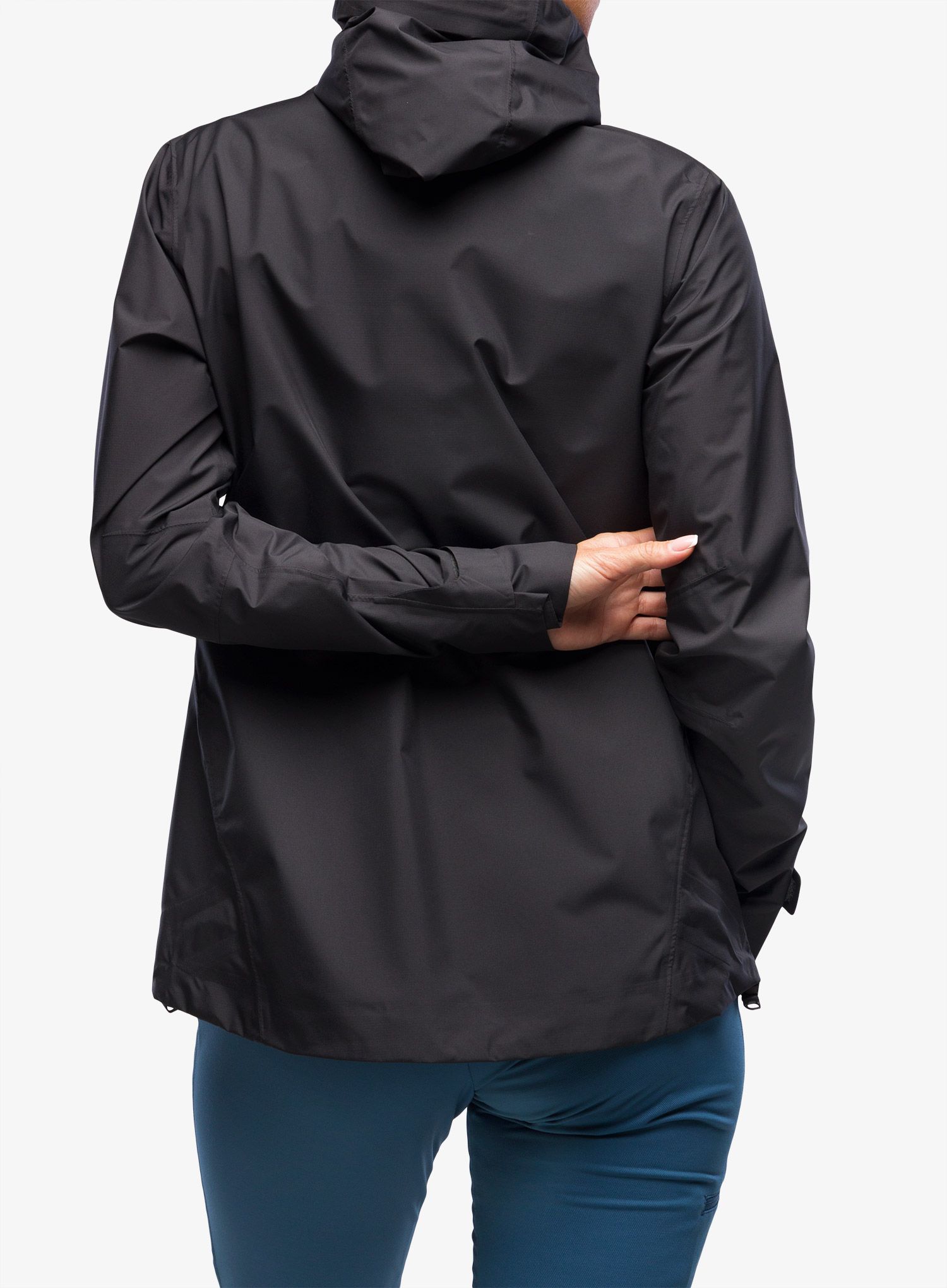 Куртка дощовик жіноча Inov-8 Trailshell Jacket - graphite/graphite