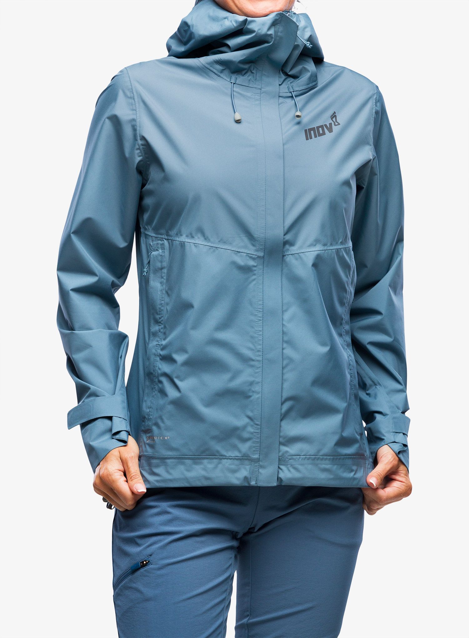 Куртка дощовик жіноча Inov-8 Trailshell Jacket - slate/slate