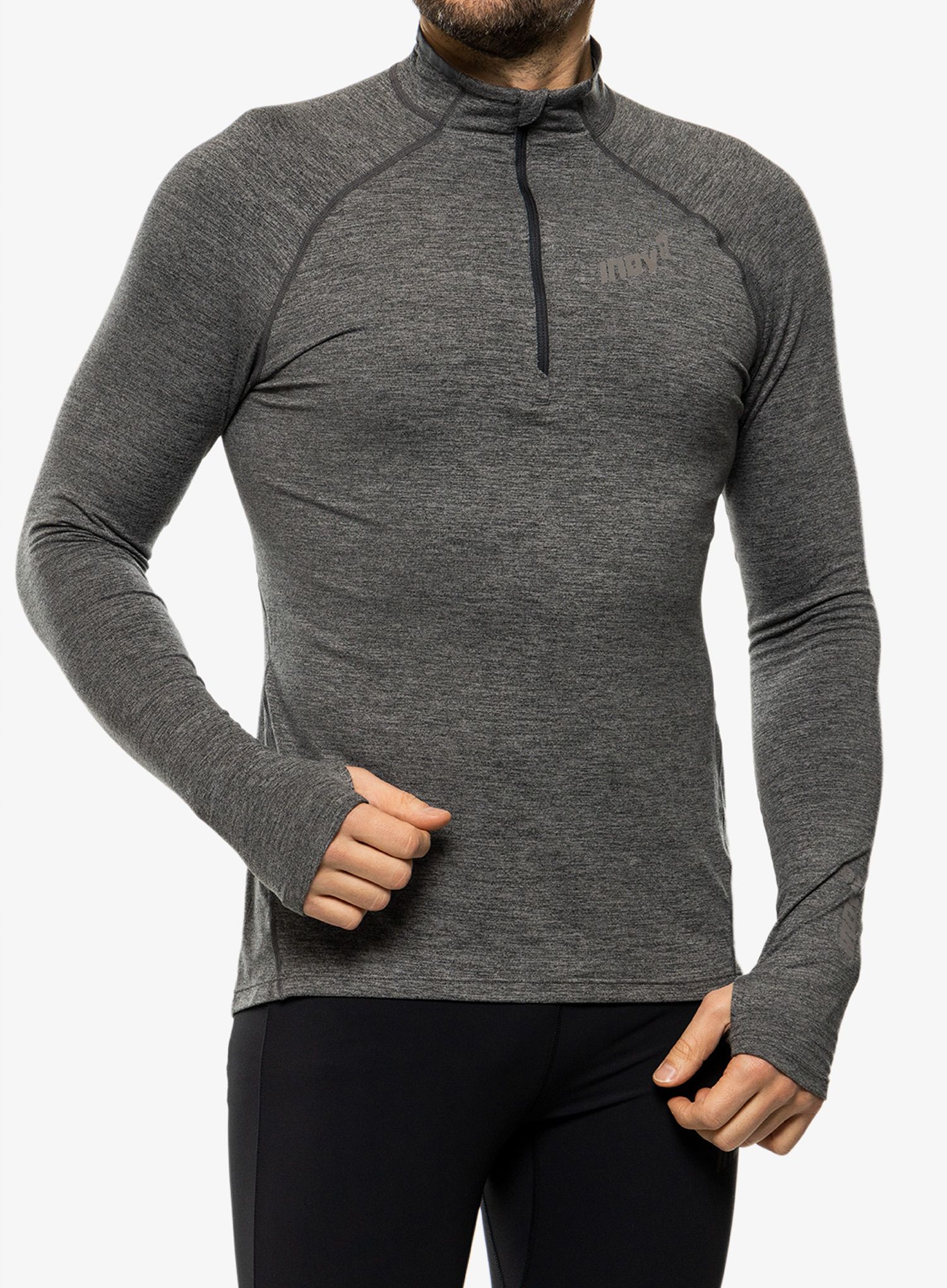 Кофта для бігу Inov-8 Train Elite Mid HZ - dark grey