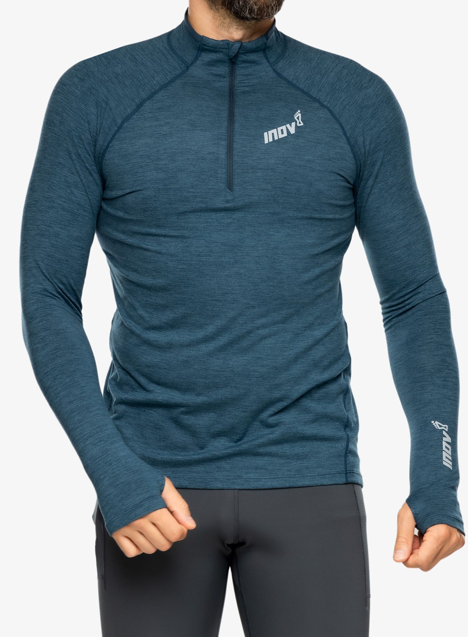 Кофта для бігу Inov-8 Train Elite Mid LSZ - navy