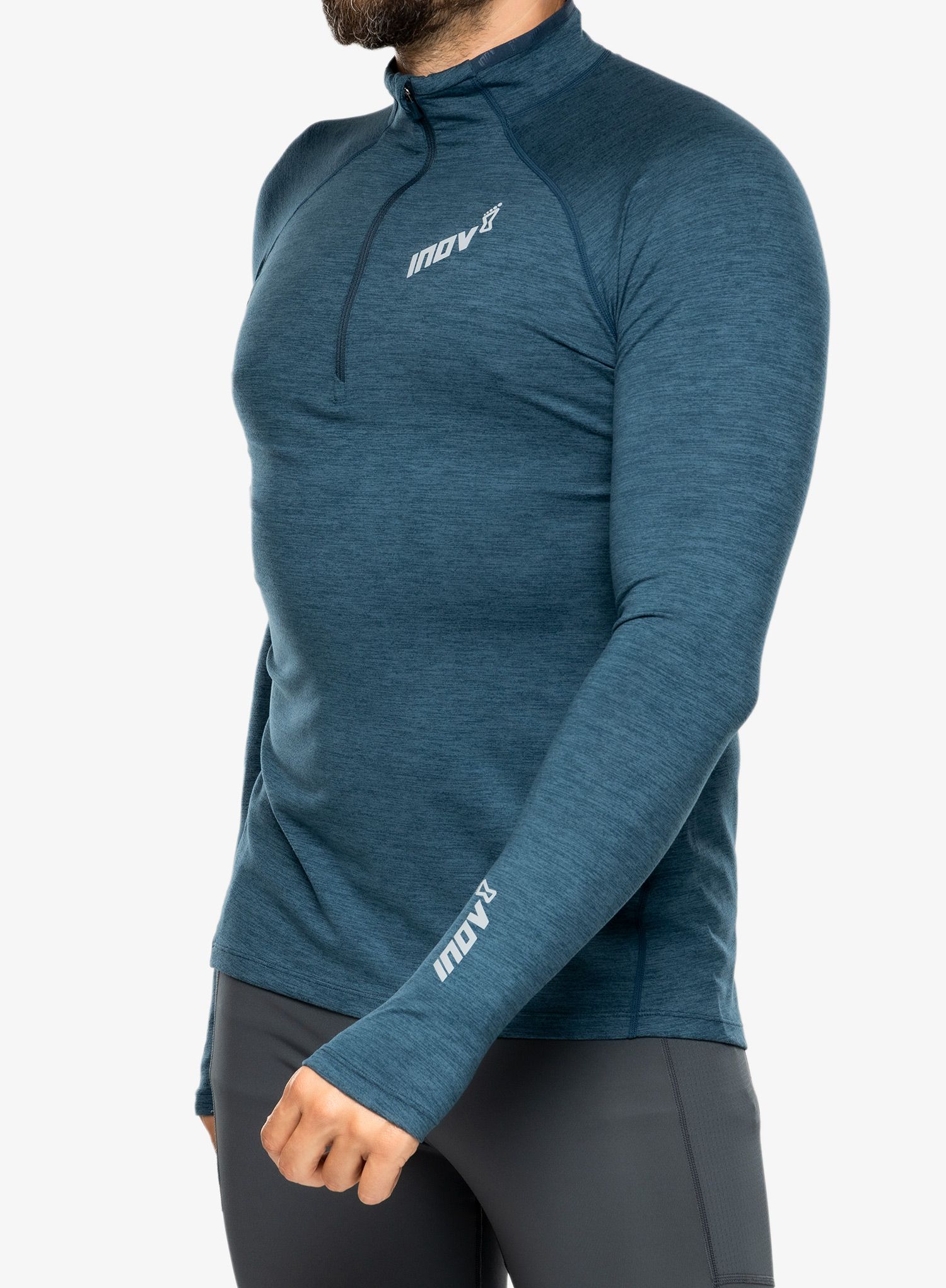 Кофта для бігу Inov-8 Train Elite Mid LSZ - navy