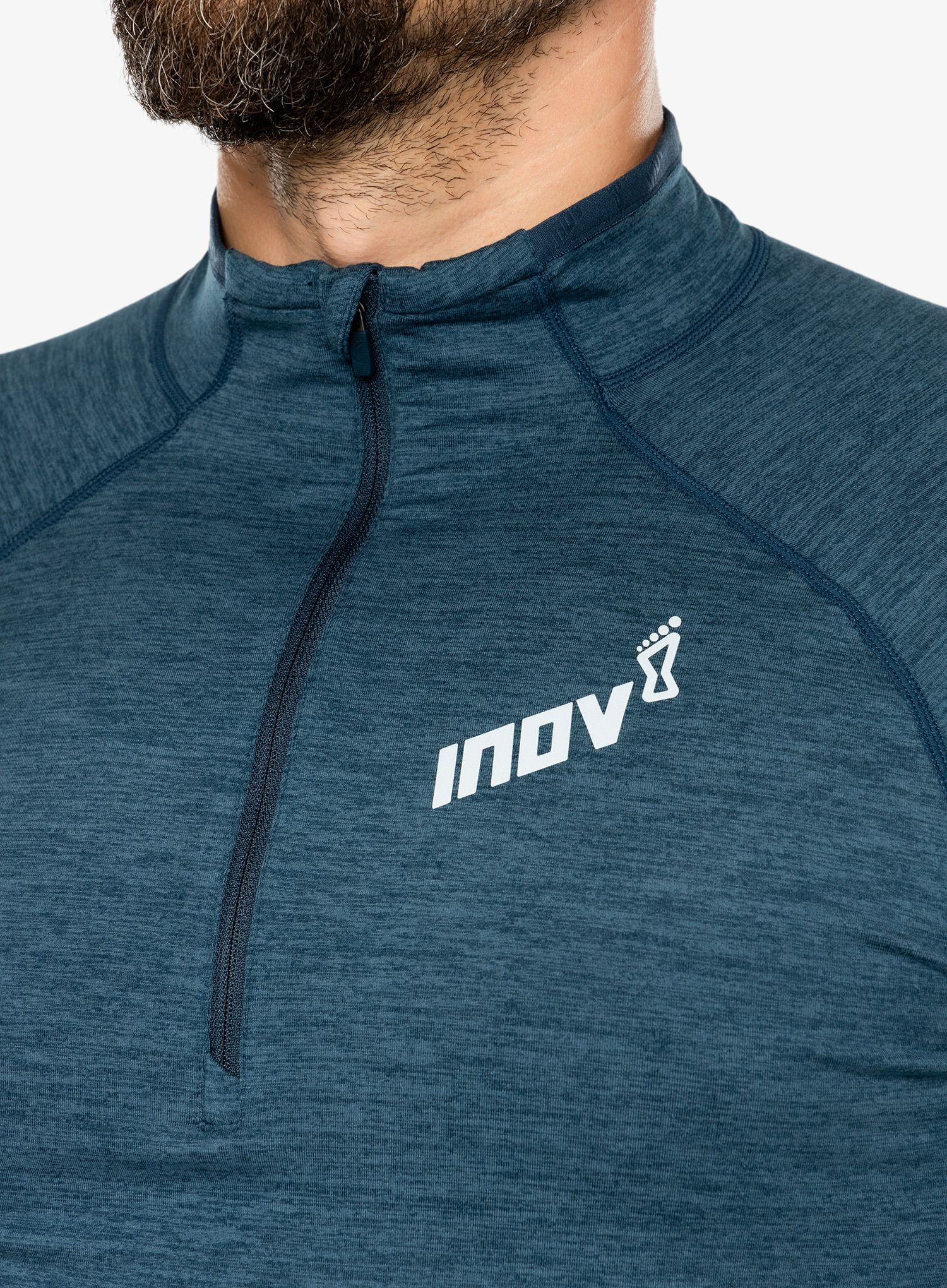 Кофта для бігу Inov-8 Train Elite Mid LSZ - navy
