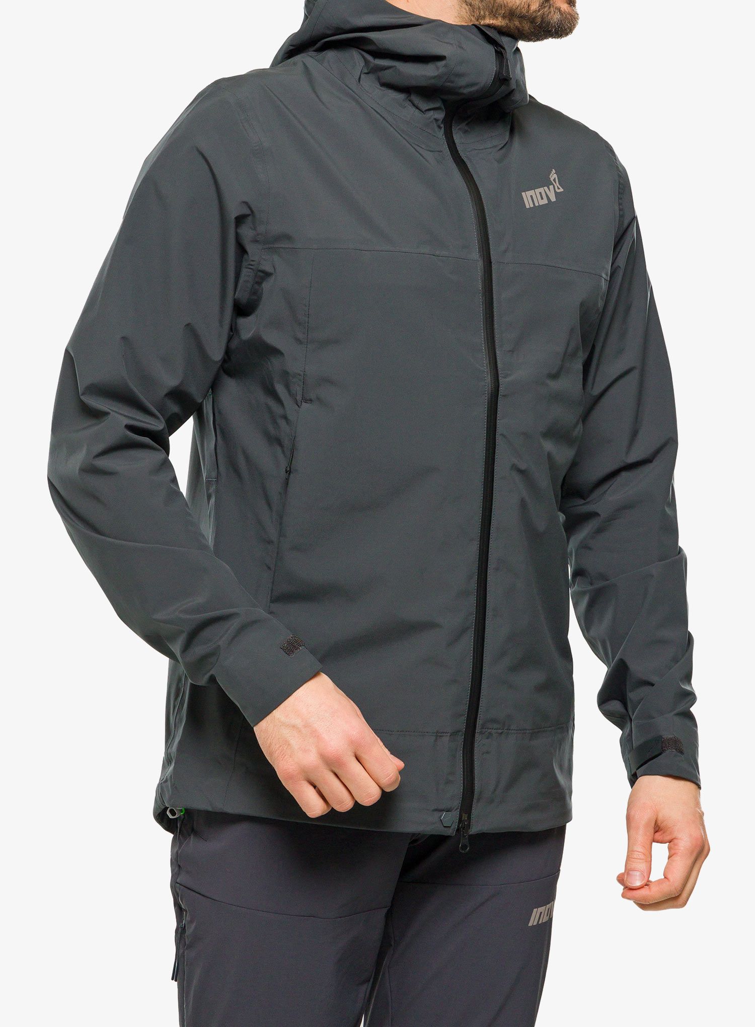 Куртка для бігу Inov-8 Venturelite Jacket FZ - black graphite