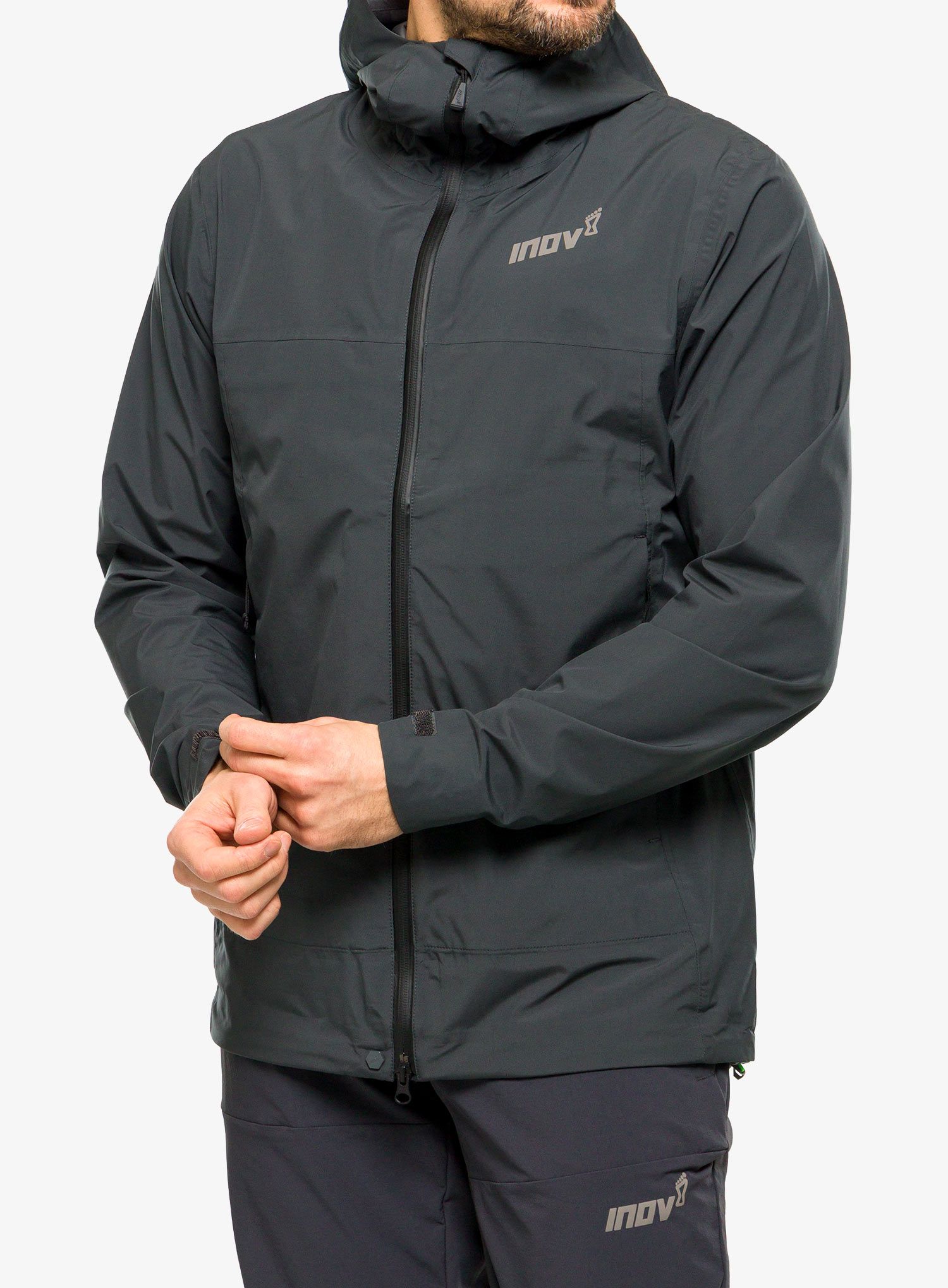 Куртка для бігу Inov-8 Venturelite Jacket FZ - black graphite