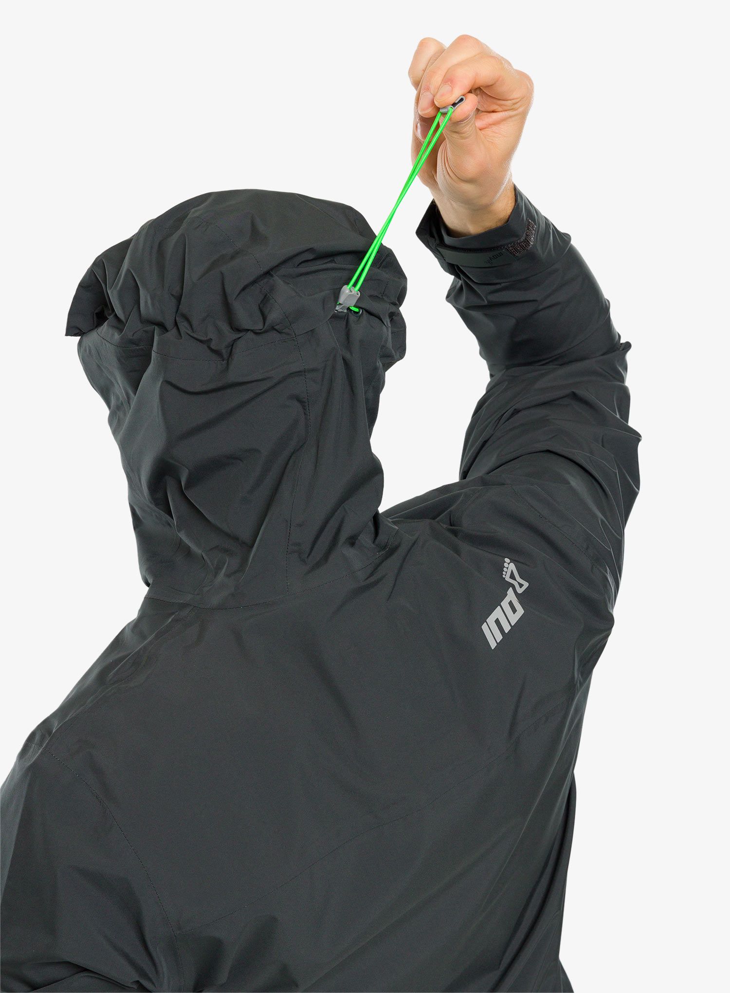 Куртка для бігу Inov-8 Venturelite Jacket FZ - black graphite